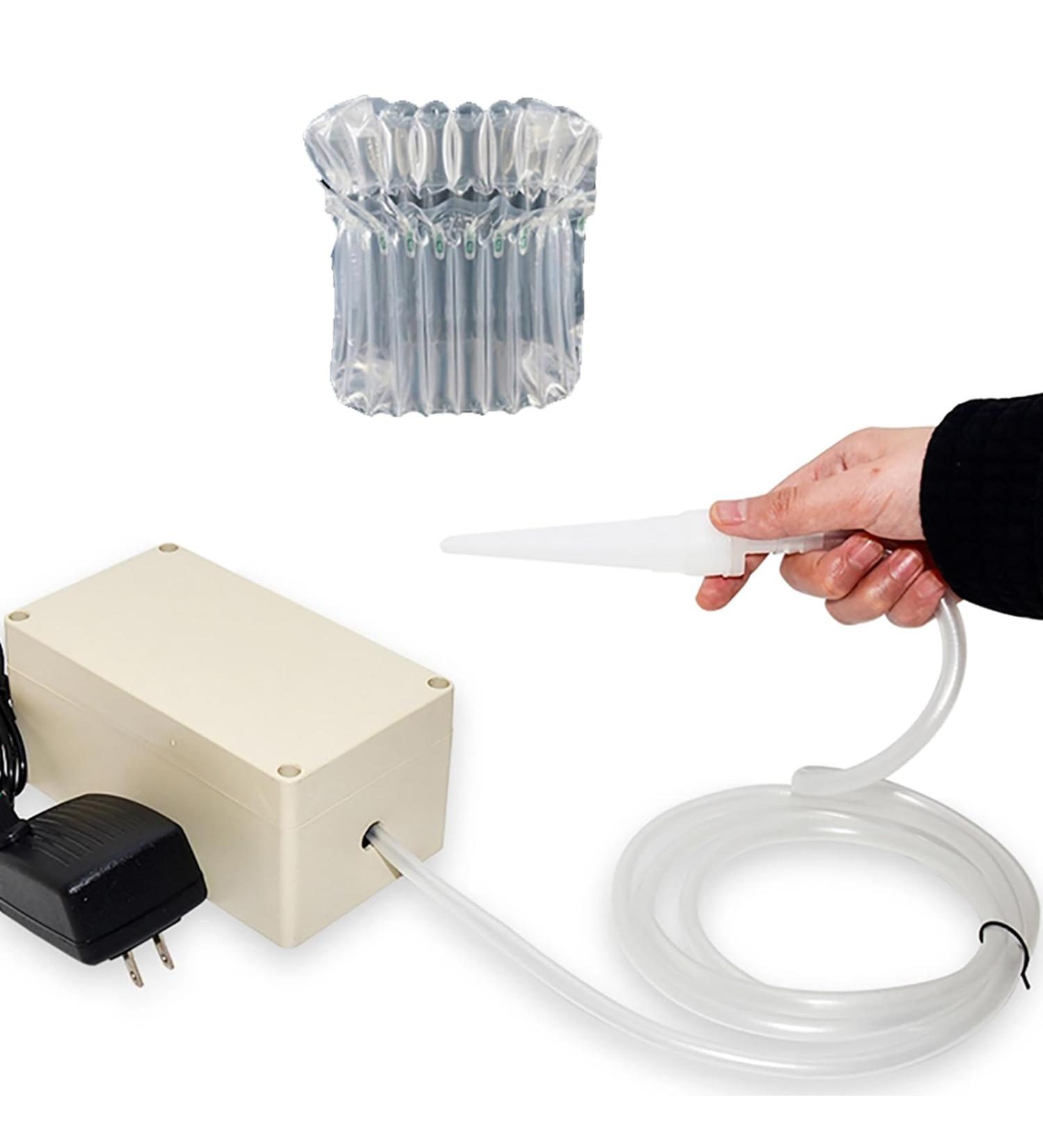 Portable Electrical Air Pump - Mini Adjustable Volume Pump for Air Petrol Pouches & Filling Bags - Buy Online on GoSupps.com