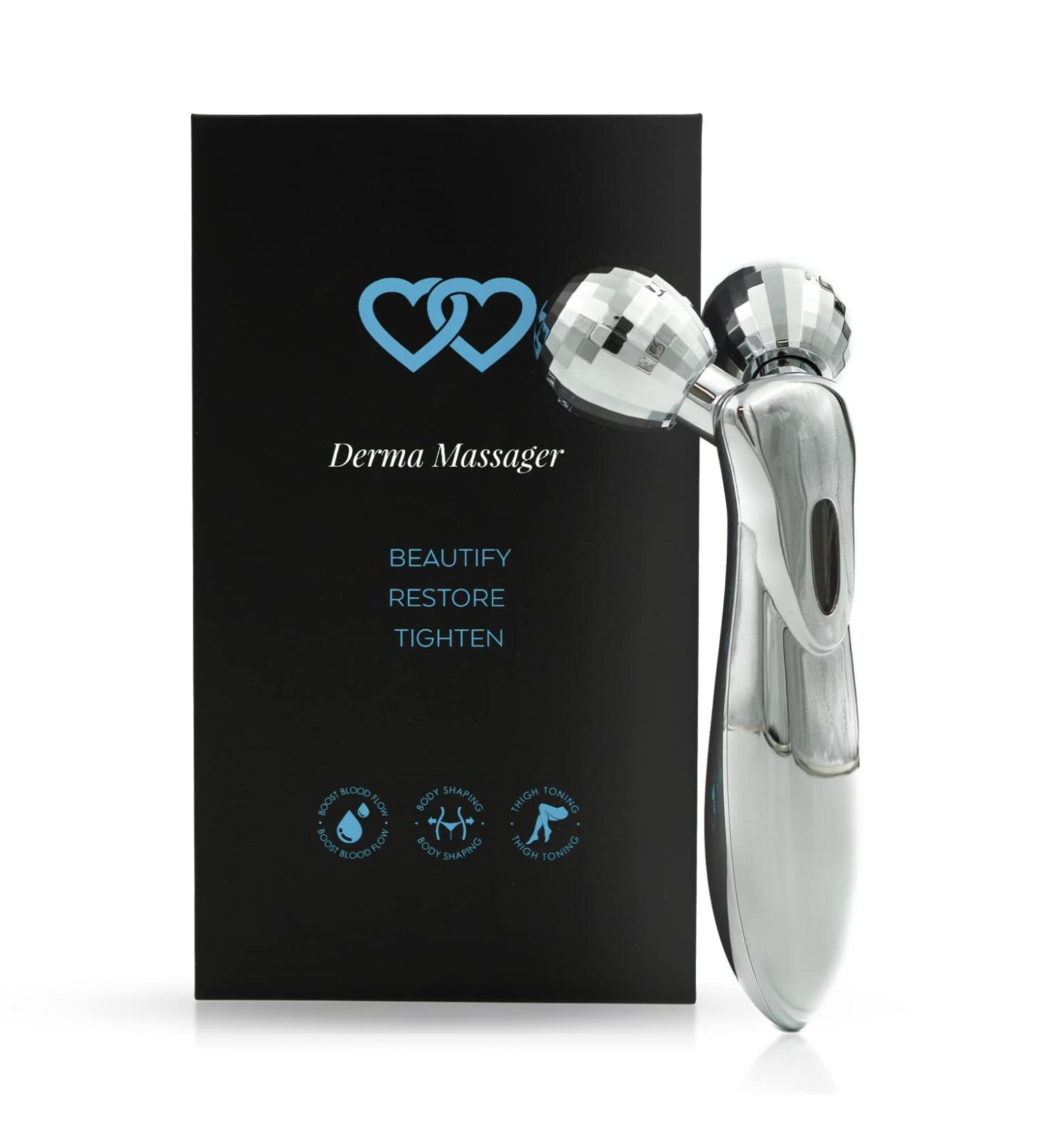 Gluteboost Microcurrent Ion 3D Glute Roller for Body, Bum & Facial Contour | Anti-Aging, Cellulite Reduction, Skin Tightening & Firming | Solar Powered - Buy Online on GoSupps.com