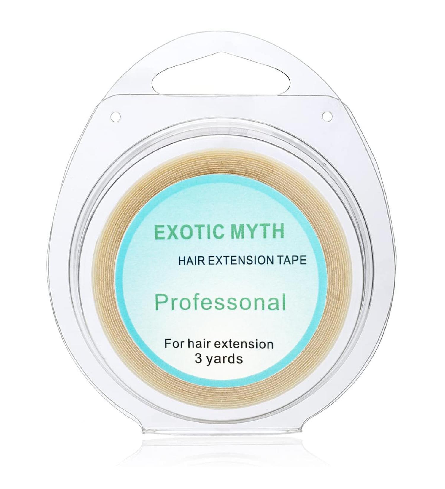 Double Sided Hair Extension Tape - 3+ Months Hold Time, 10mmx3yards White - Buy Online on GoSupps.com