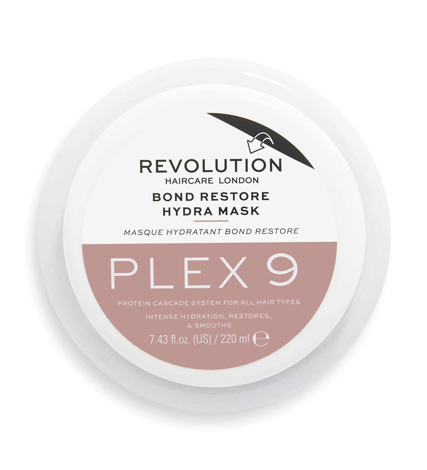 Revolution Haircare London  Plex 9  Bond Restore Hydra Mask  Hair Mask  250ml