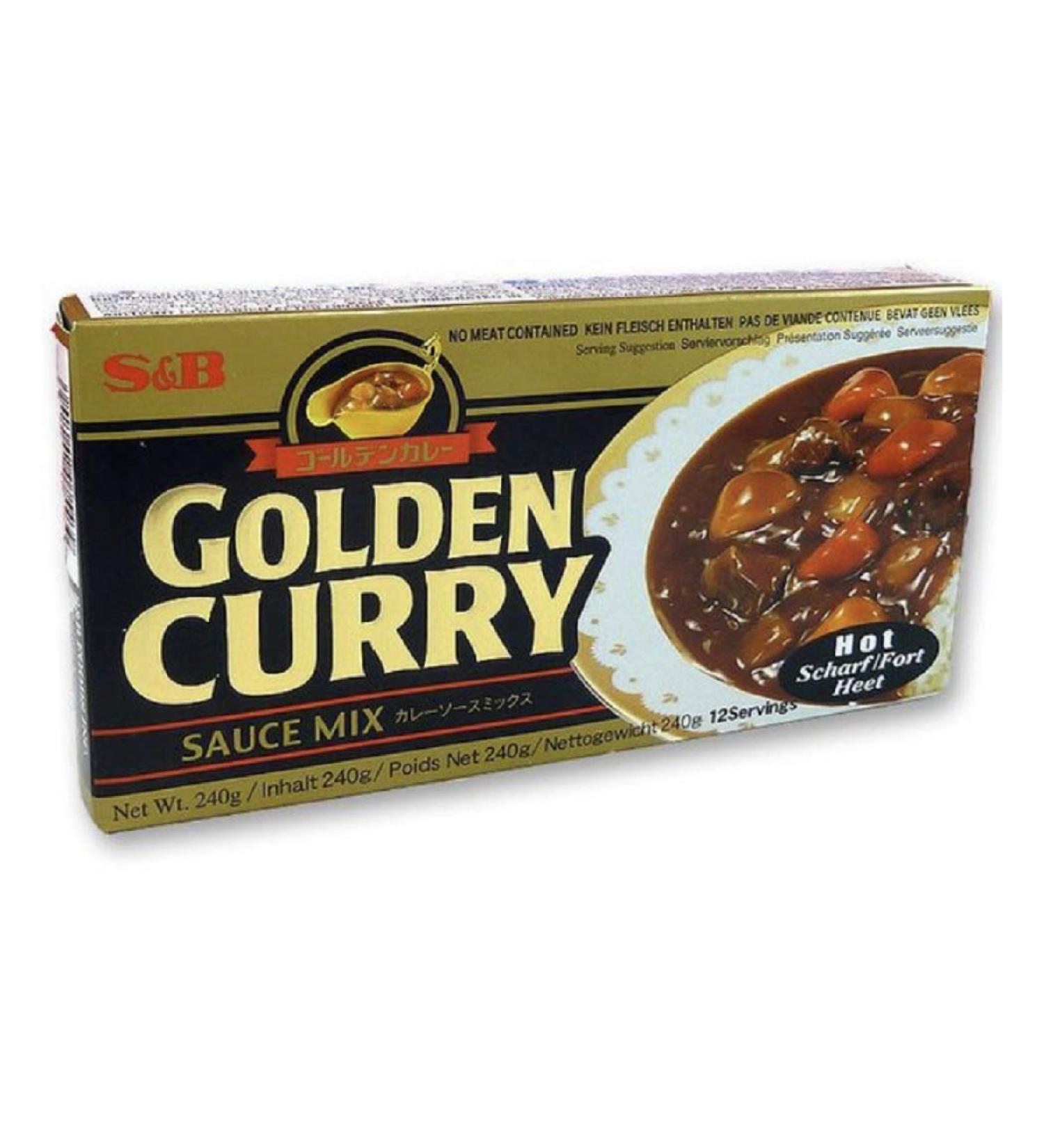 GOLDEN CURRY - Spicy Japanese Curry Mix (Strong)