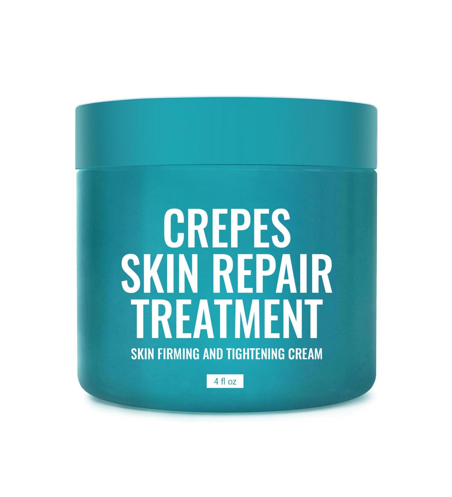 LBXX NEW Crepes skin cream for aging skin Crepes Skin Repair Treatment Firming Cream with Hyaluronic Acid & Shea Butter to Deeply Moisturize & Tighten Wrinkly Dry - Buy Online on GoSupps.com