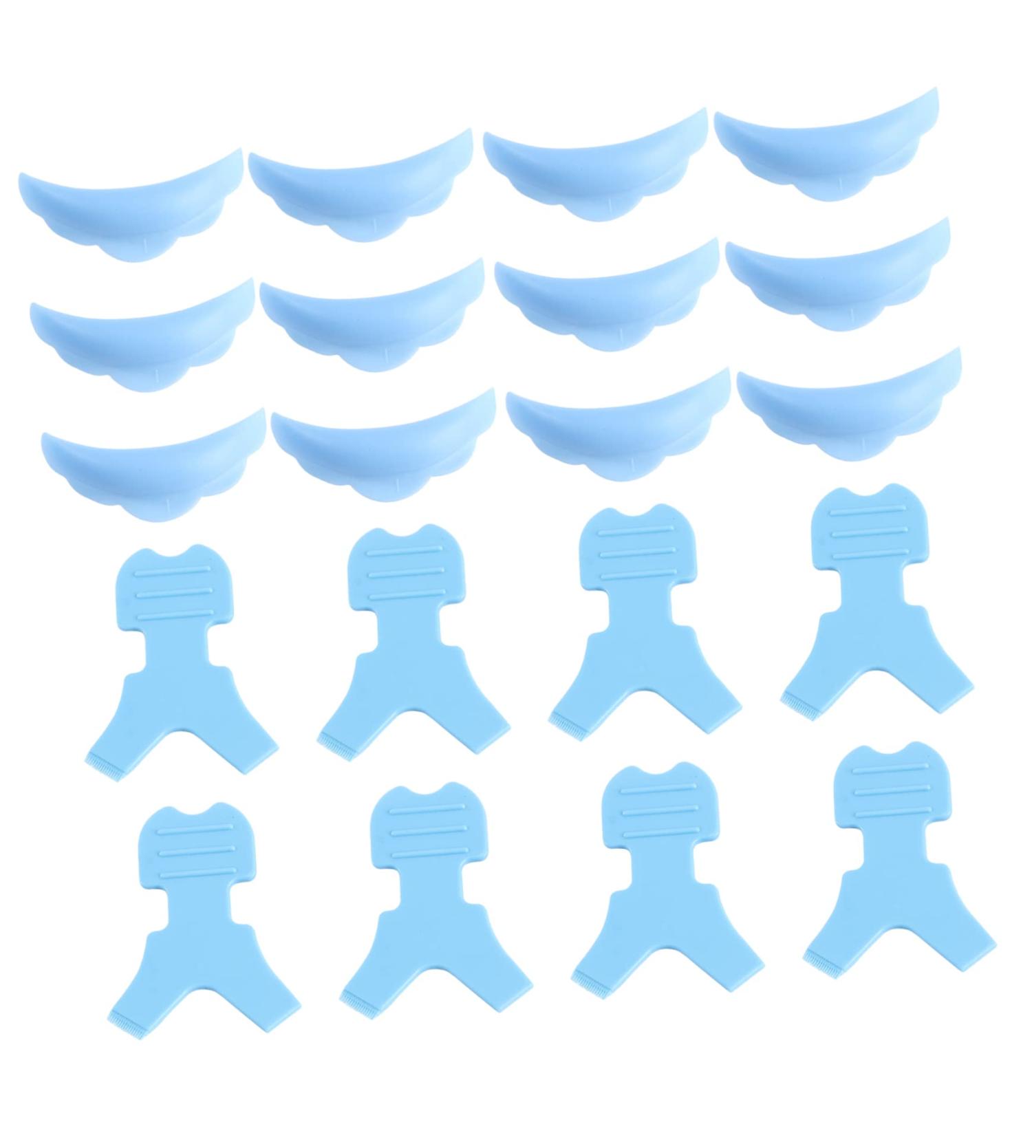 Healeved 10 Pairs Eyelash Silicone Patch Eyelash Perming Curler Eyelash Shield Pads Silicone Eyelash Pads Eyelash Perming Pads Silicone Makeup Tool Eyelash Curling Gasket Lash Lift Brush - Buy Online on GoSupps.com