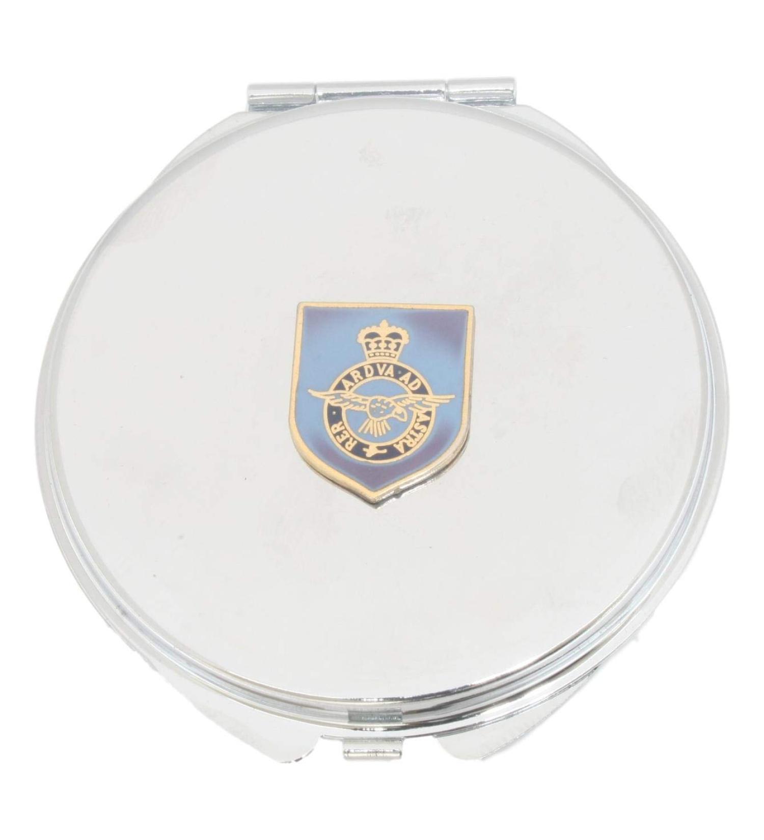 RAF Shield Compact Mirror Handbag Gift With Free Engraving ME11 - Buy Online on GoSupps.com