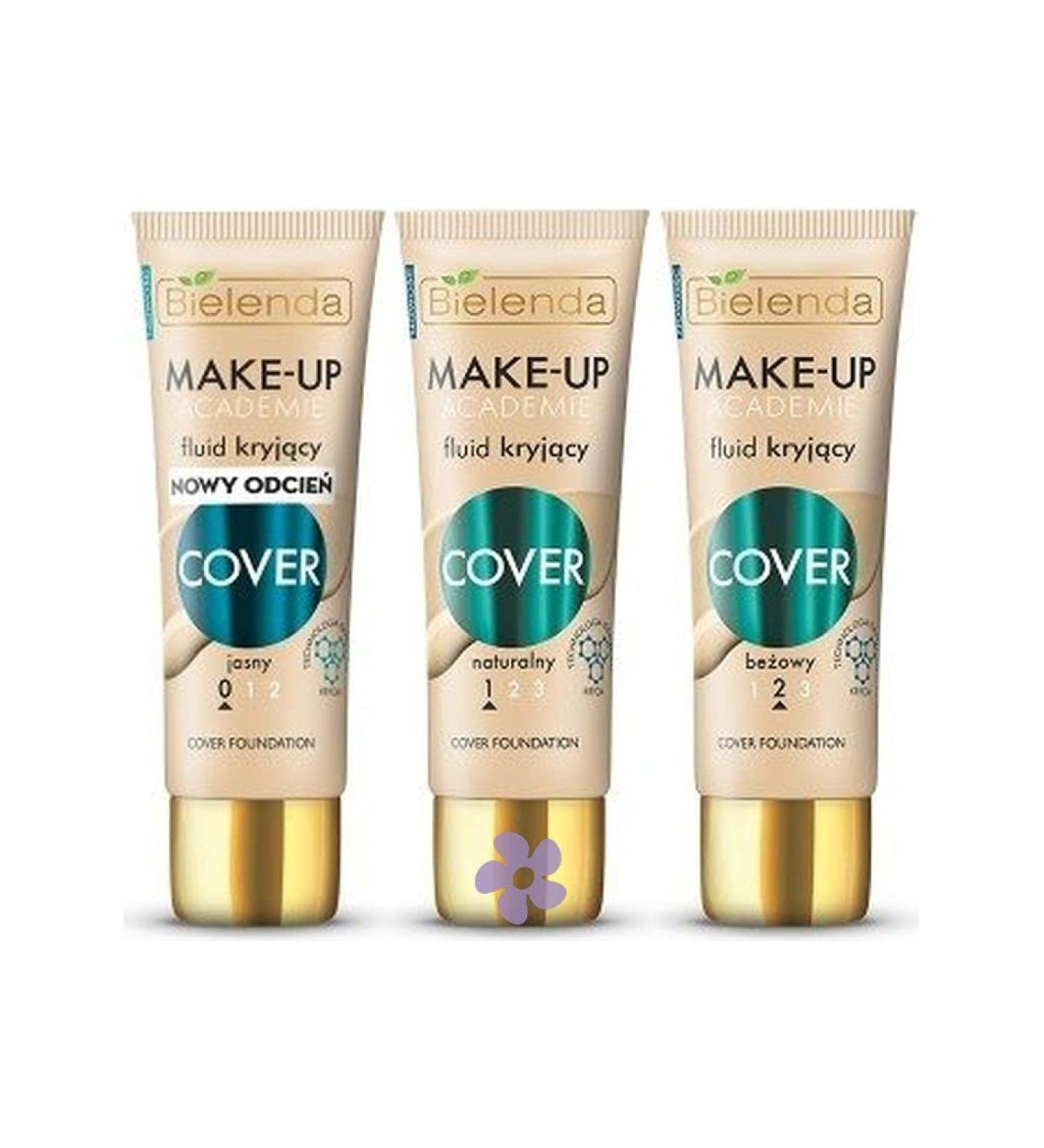 Bielenda Make Up Academie Fluid Foundation Natural 30 g