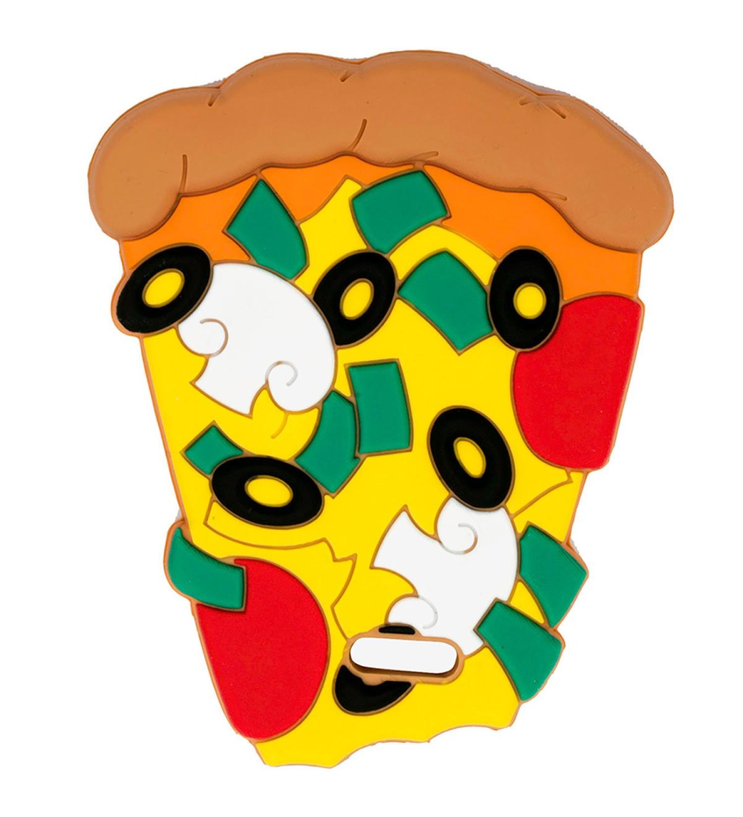 Silli Chews Pizza Toy Baby Teether - Silicone Teething Sensory Toy for Infants, Toddlers, and Kids - Buy Online on GoSupps.com