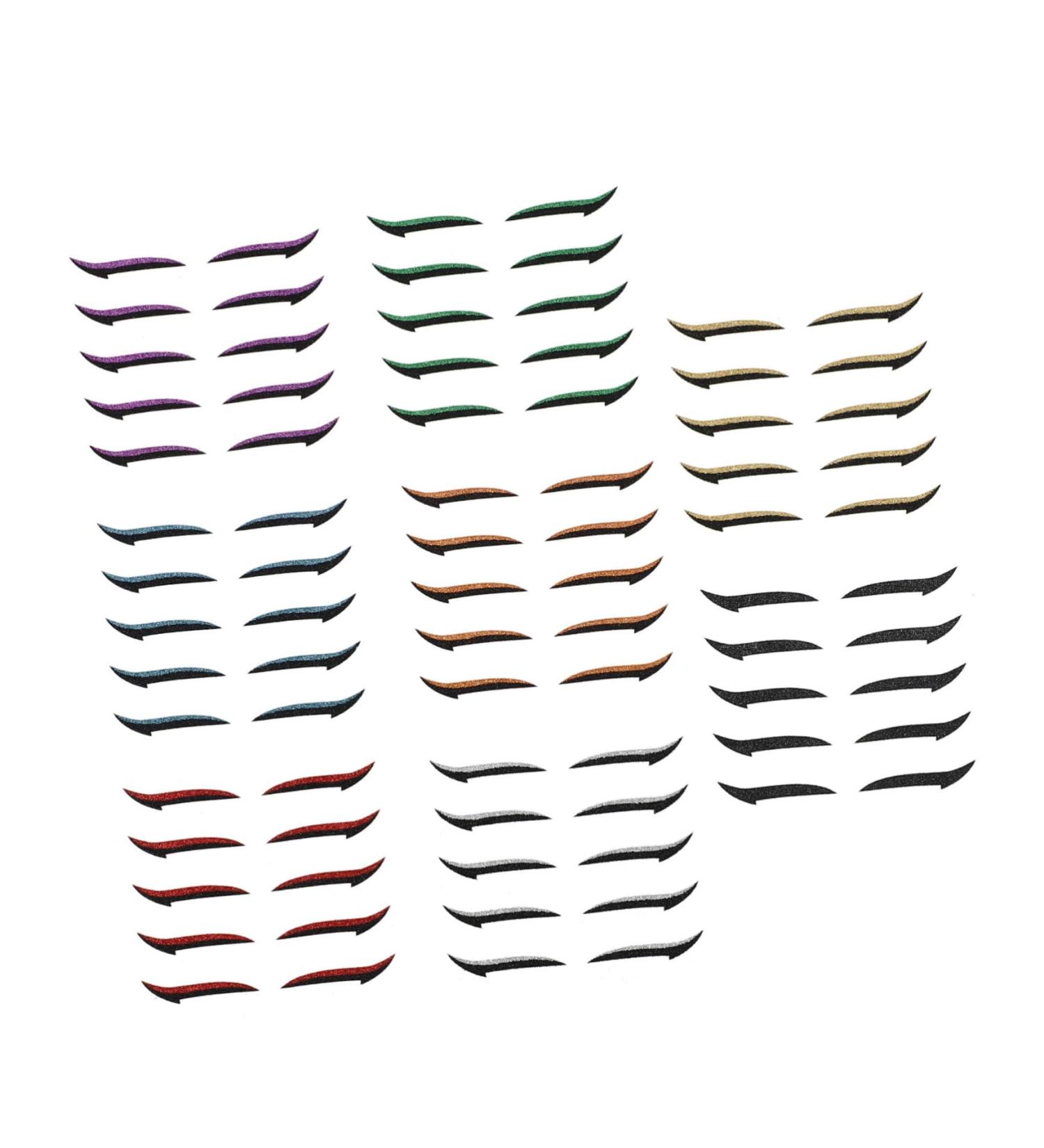Didiseaon 80 Pairs Eyeliner Stickers Eye Makeup Tools Stiker Reusable Double Eyelid Tapes Skin Patch Eyes - Buy Online on GoSupps.com