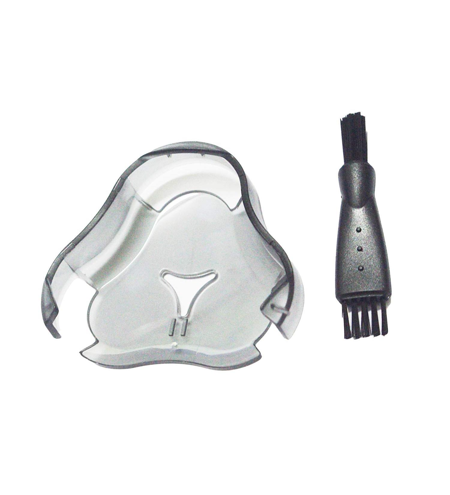 RONSIT Protective Plastic Cover Cap & Cleaning Brush for Norelco 1100 1200 Series Shaver - International Shipping Available - Buy Online on GoSupps.com