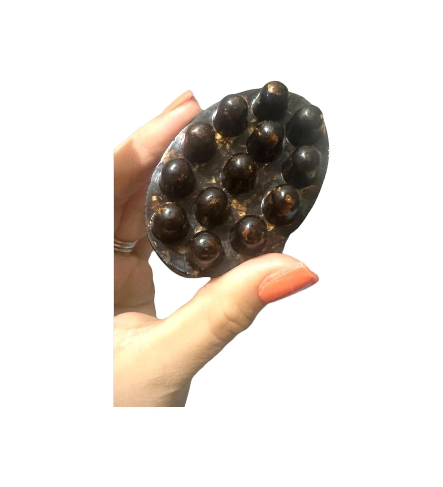 ClairdeLune Organic Soap - exfoliation soap - Coffee & Oatmeal - Honey Base Glycerine Brown