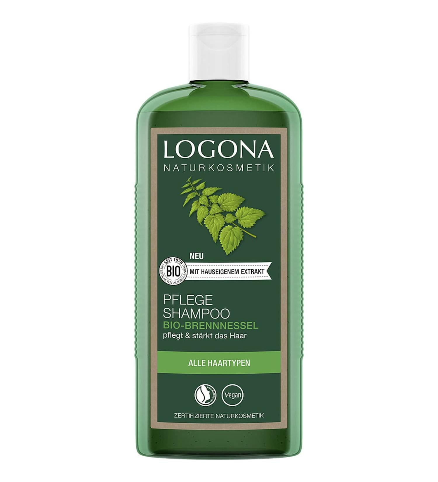 Logona - Hair Care and Beauty - Nettle Shine Shampoo - 500 ml
