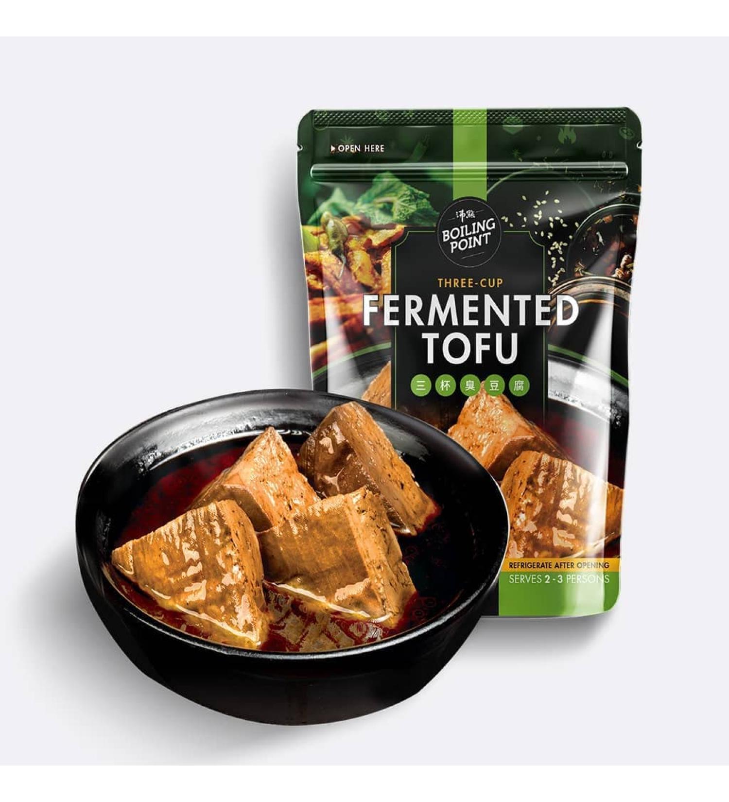 Boiling Point 3 Cups Fermented Tofu Contains 7pcs Non-GMO Steamed Tofu Vegan-Friendly  Soup and Seasoning Base  Ready to Eat Entre within Minutes  pairs deliciously with Hot Pot  500g/1.1lb - Buy Online on GoSupps.com