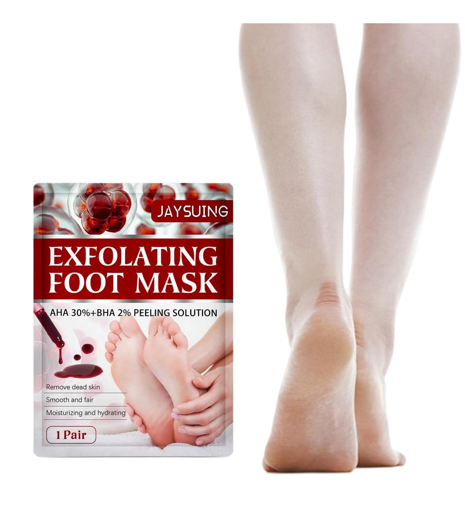 Adawd Foot Peeling Mask - Moisturizing Treatment Socks for Baby Soft Feet Removes Dead Skin & Repairs Cracked Heels - 1 Piece - Buy Online on GoSupps.com