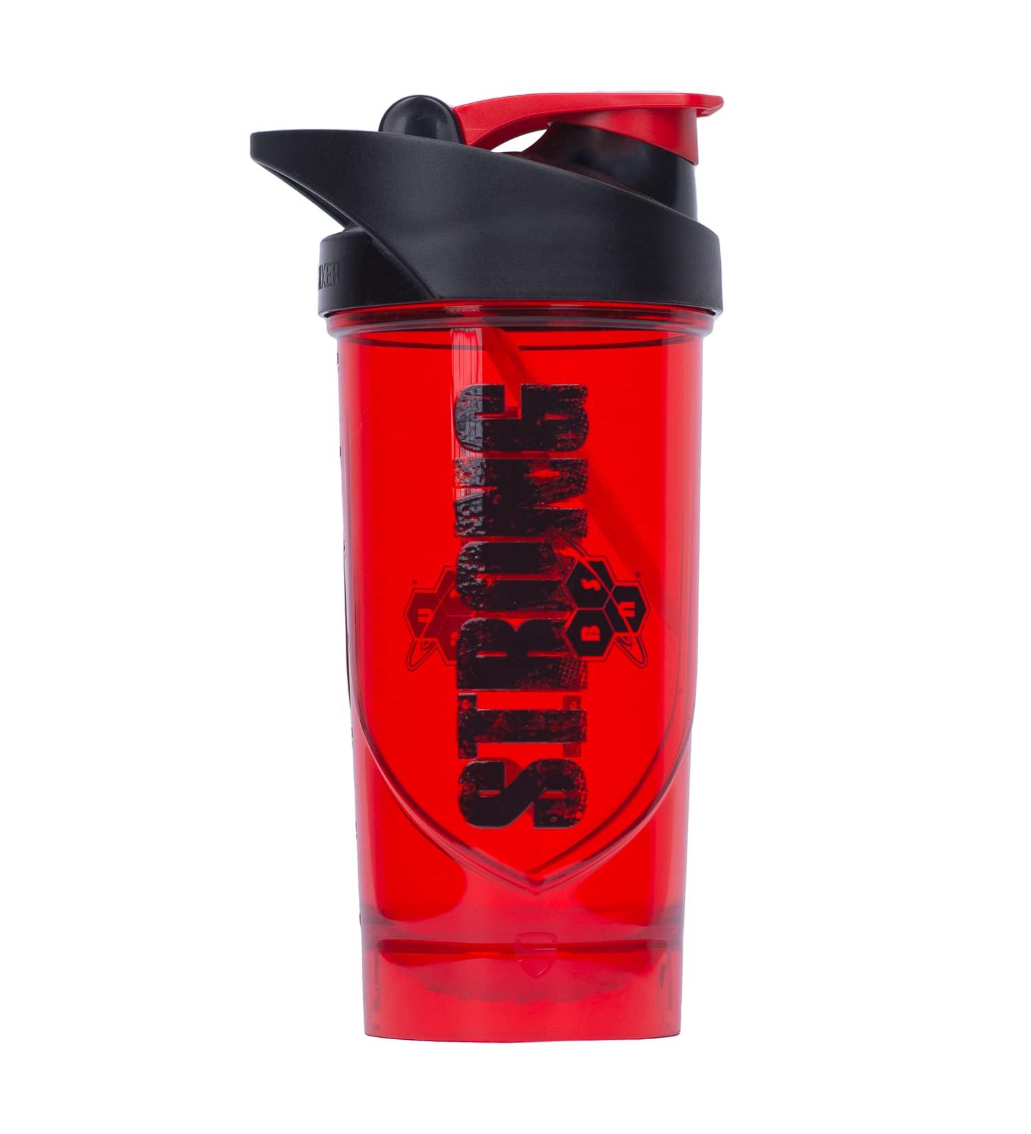 Buy Shieldmixer Hero Pro Classic Shaker - BPA-Free 700ml Protein Shaker - Red Gym Accessories for Fitness - Buy Online on GoSupps.com