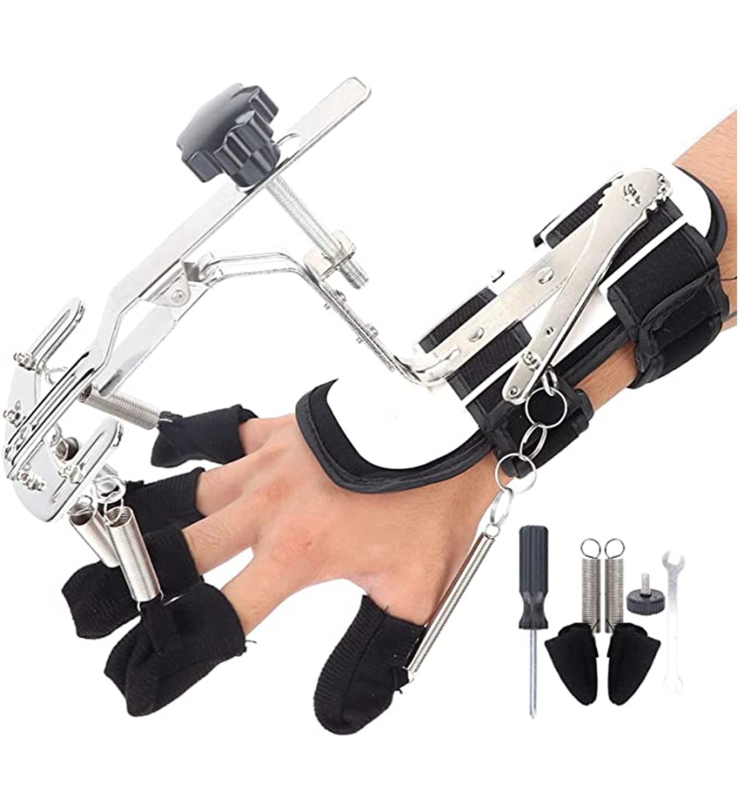 Adjustable Finger Wrist Orthotics Finger Wrist Orthotics Exerciser Dynamic Orthotic Devices Finger Rehabilitation Braces Hemiplegia Patients Tendon Repair - Buy Online on GoSupps.com