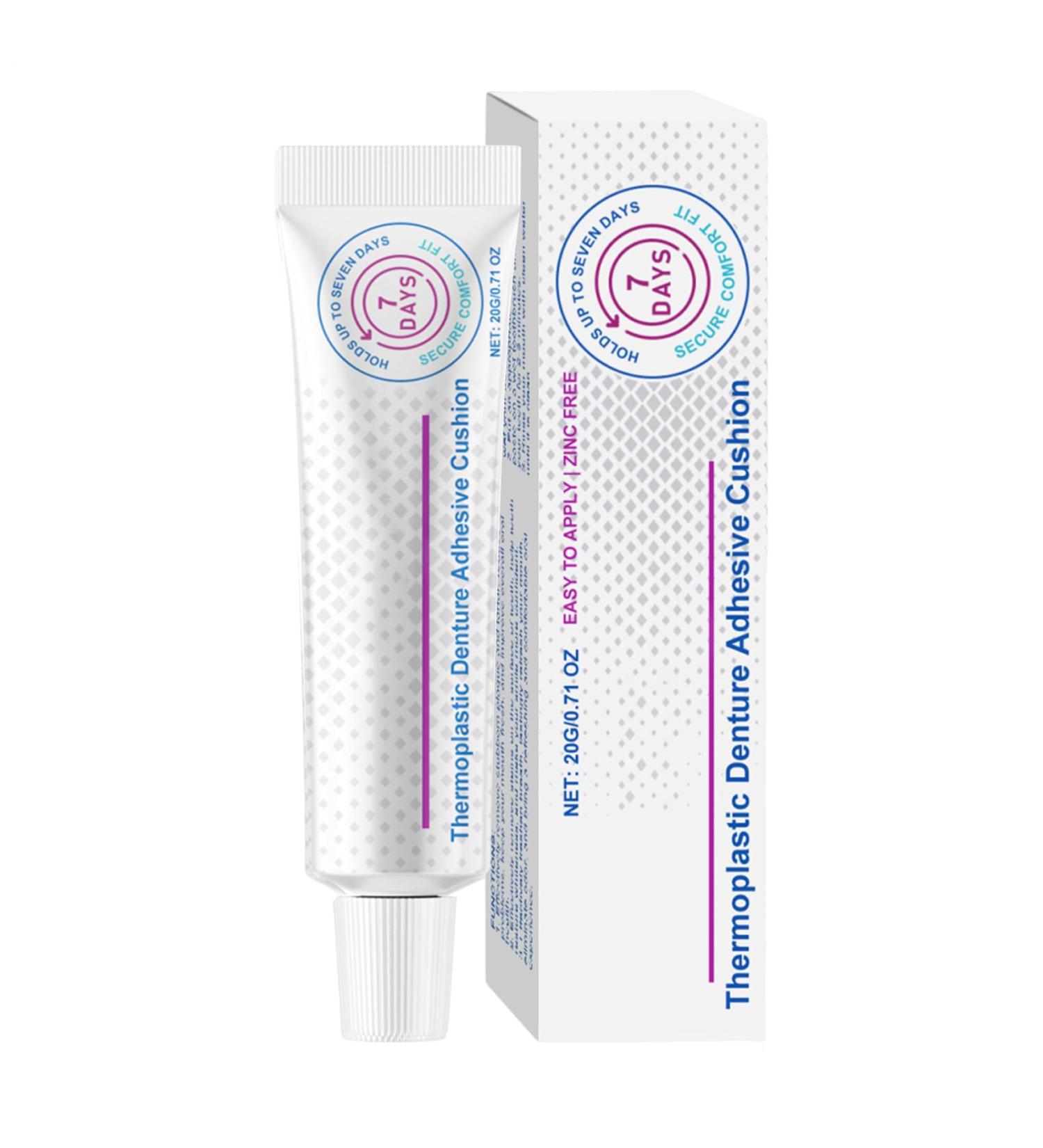 GkgWuxf Powerful Denture Adhesive Cream Denture Seal Cream that Provides Firm Posture Strong Grip Comfortable Wearable Denture Accessories - Buy Online on GoSupps.com