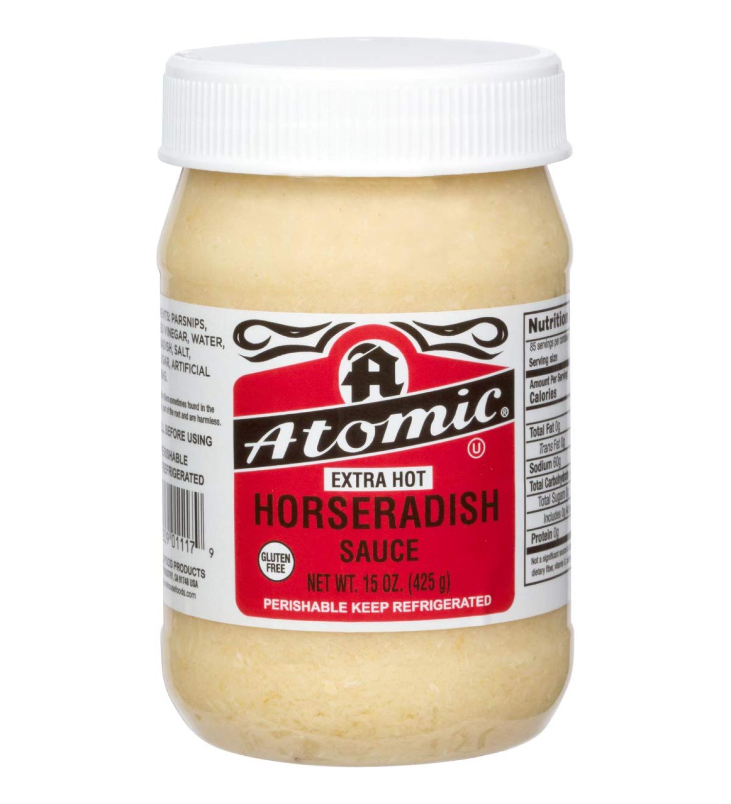 Atomic Horseradish - Extra Hot - 15 Oz: Intense Flavor for Spicy Food Lovers - Buy Online on GoSupps.com