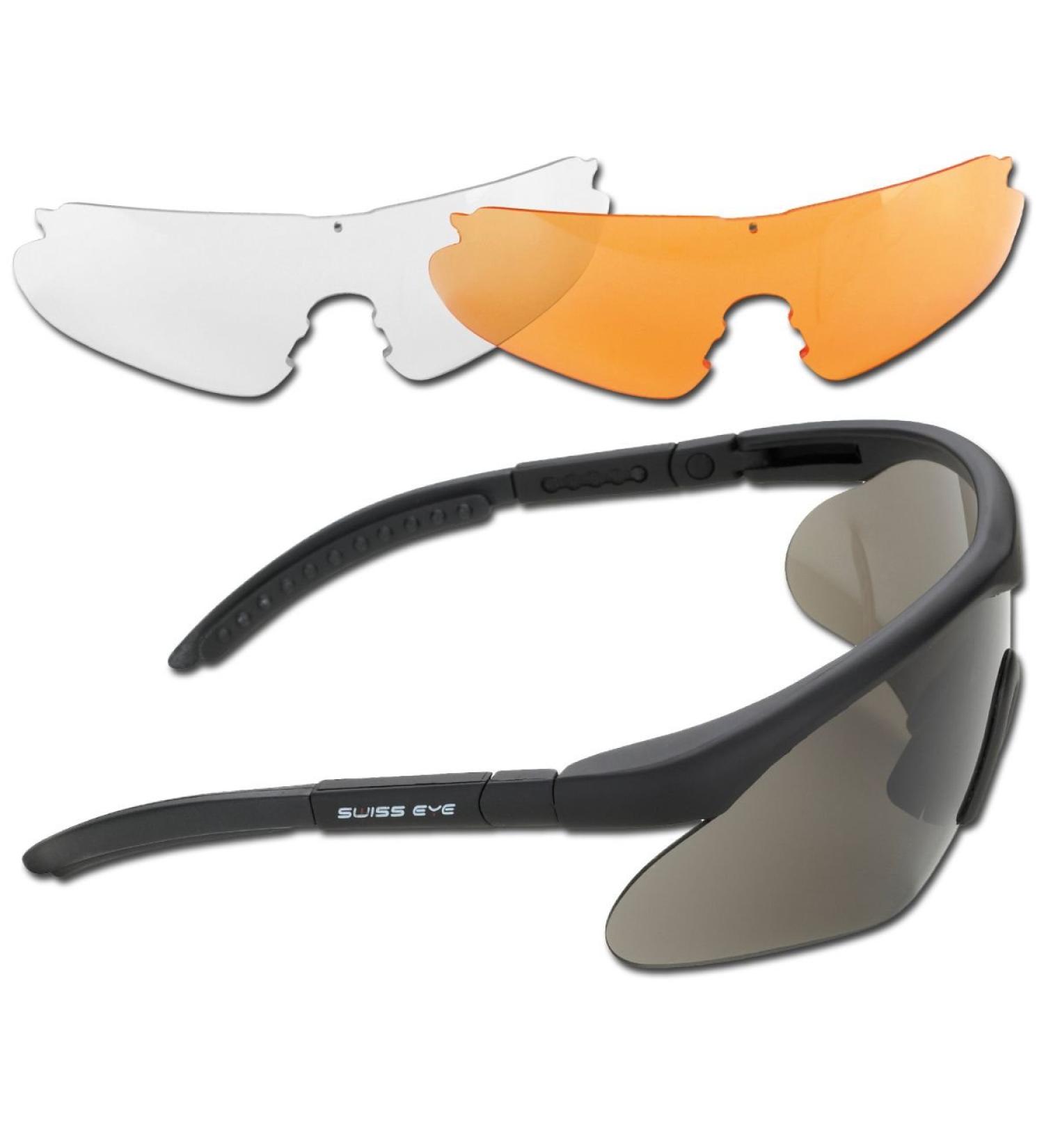 Buy Mil-Tec Raptor Safety Glasses - Rubber Black | International Shipping Available - Buy Online on GoSupps.com