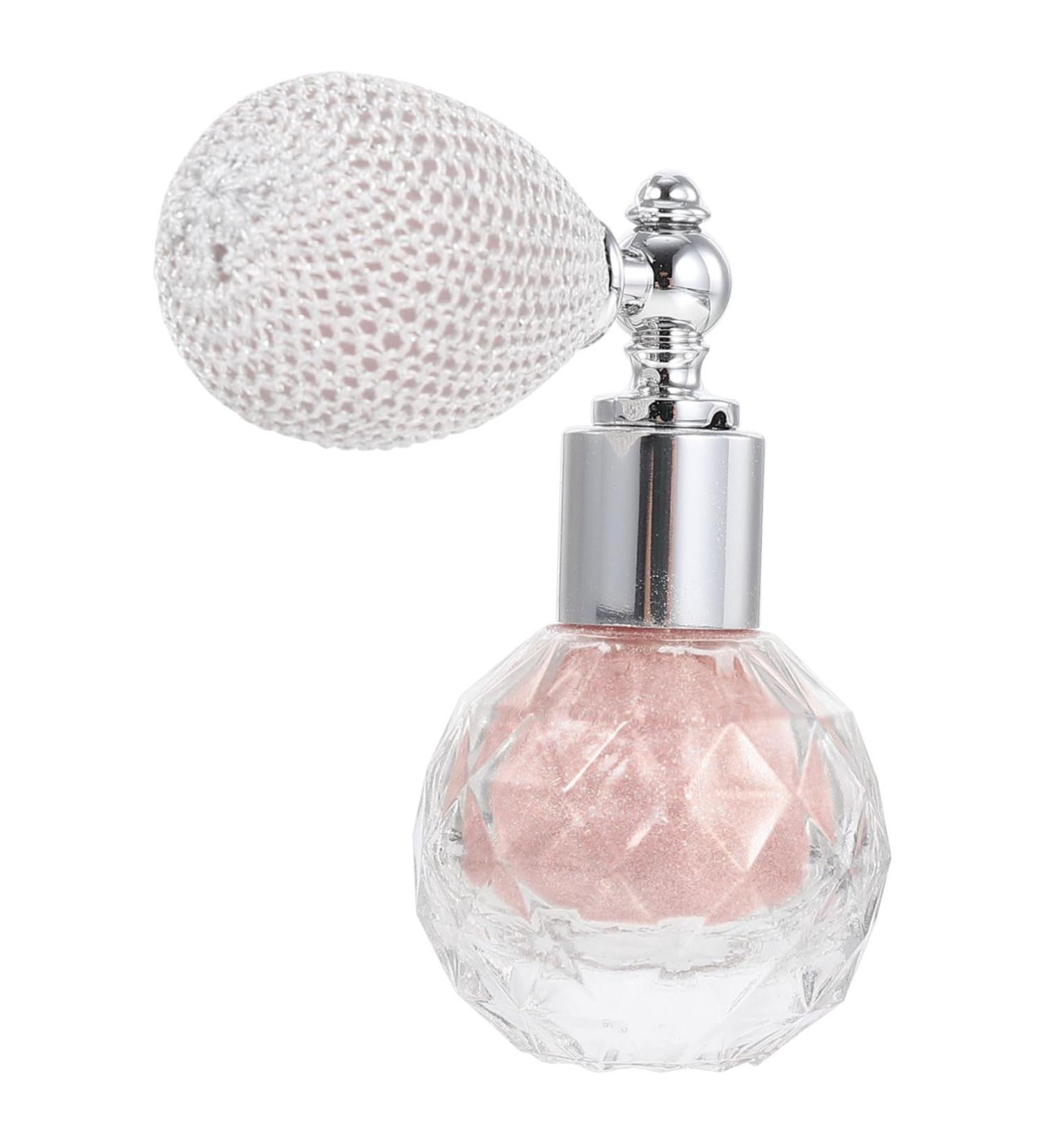 POPETPOP 3 Pcs Body Air Bag Powder Makeup Highlighter Shimmering Spray Powder Highlighter Glitter Bottle Face Pinkx3pcs mediumx3pcs - Buy Online on GoSupps.com