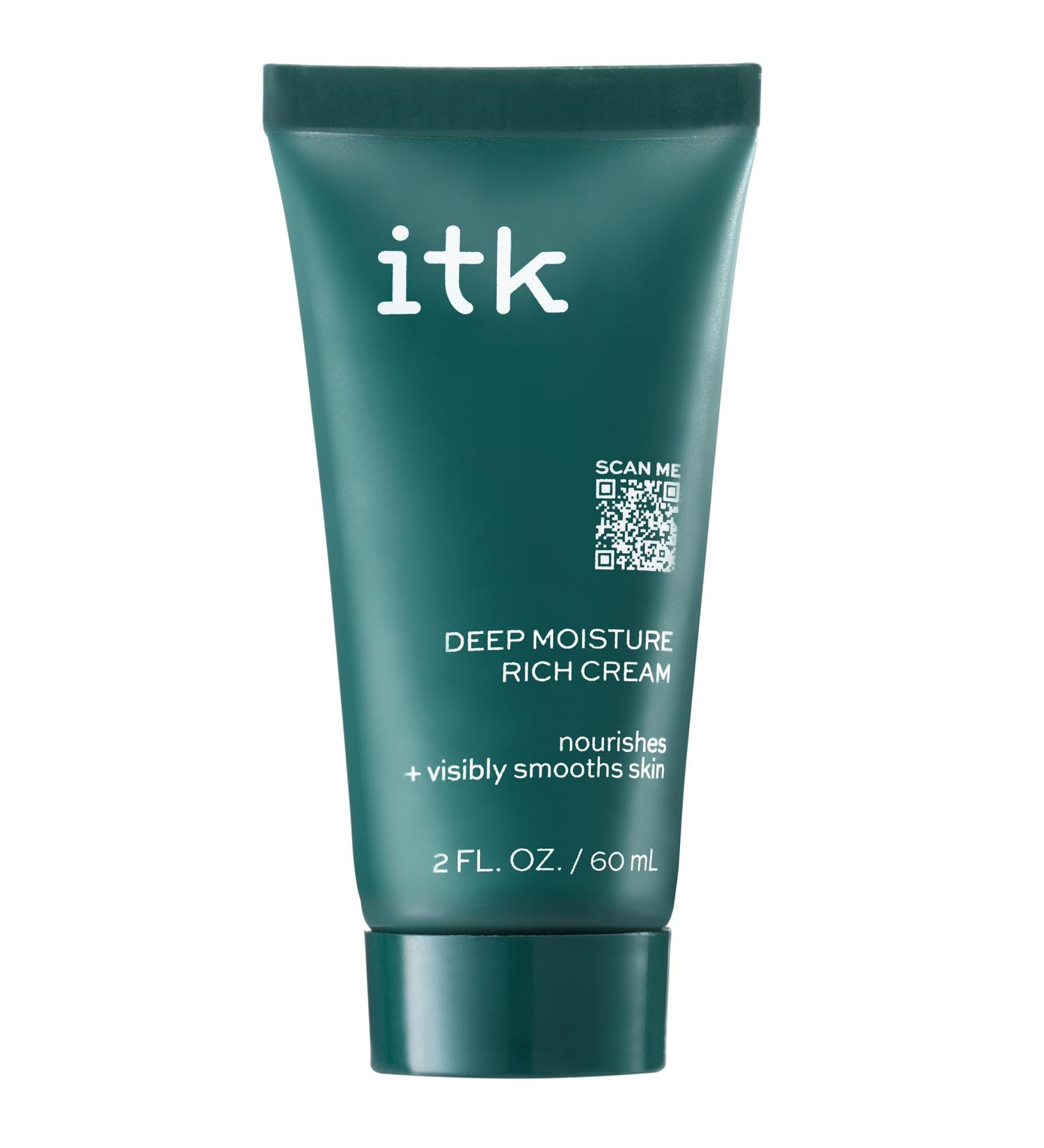 ITK Skincare Deep Moisture Anti-Aging Face Cream - Hyaluronic Acid Ceramides & Shea Butter for Rich Hydration Fine Line & Wrinkle Reduction Smooth Dry Skin - International Shipping Available - Buy Online on GoSupps.com