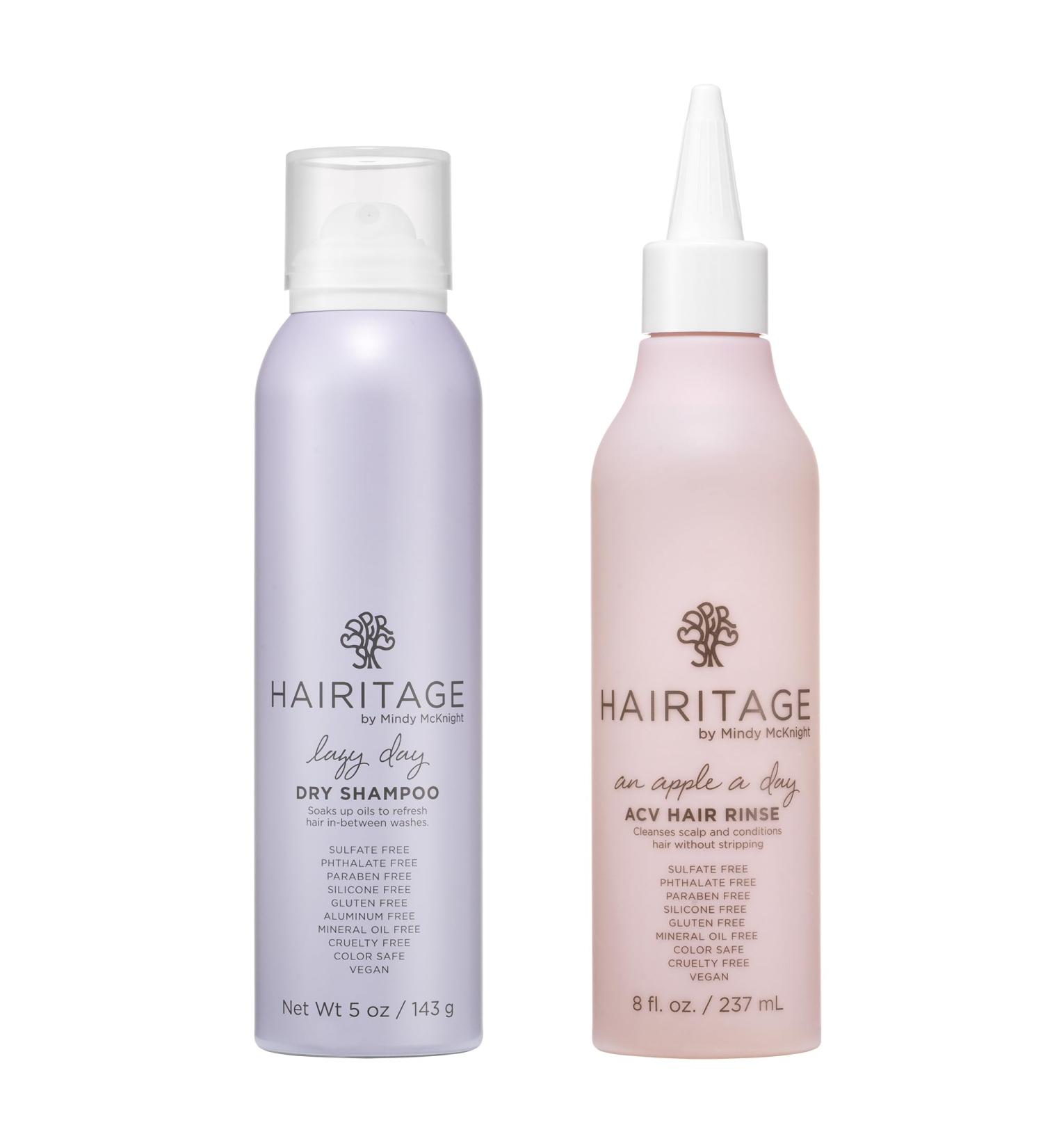 Lazy Day Dry Shampoo | Translucent Volumizing & Oil-Absorbing | Apple Cider Vinegar Rinse & Scalp Scrub - International Shipping Available - Buy Online on GoSupps.com