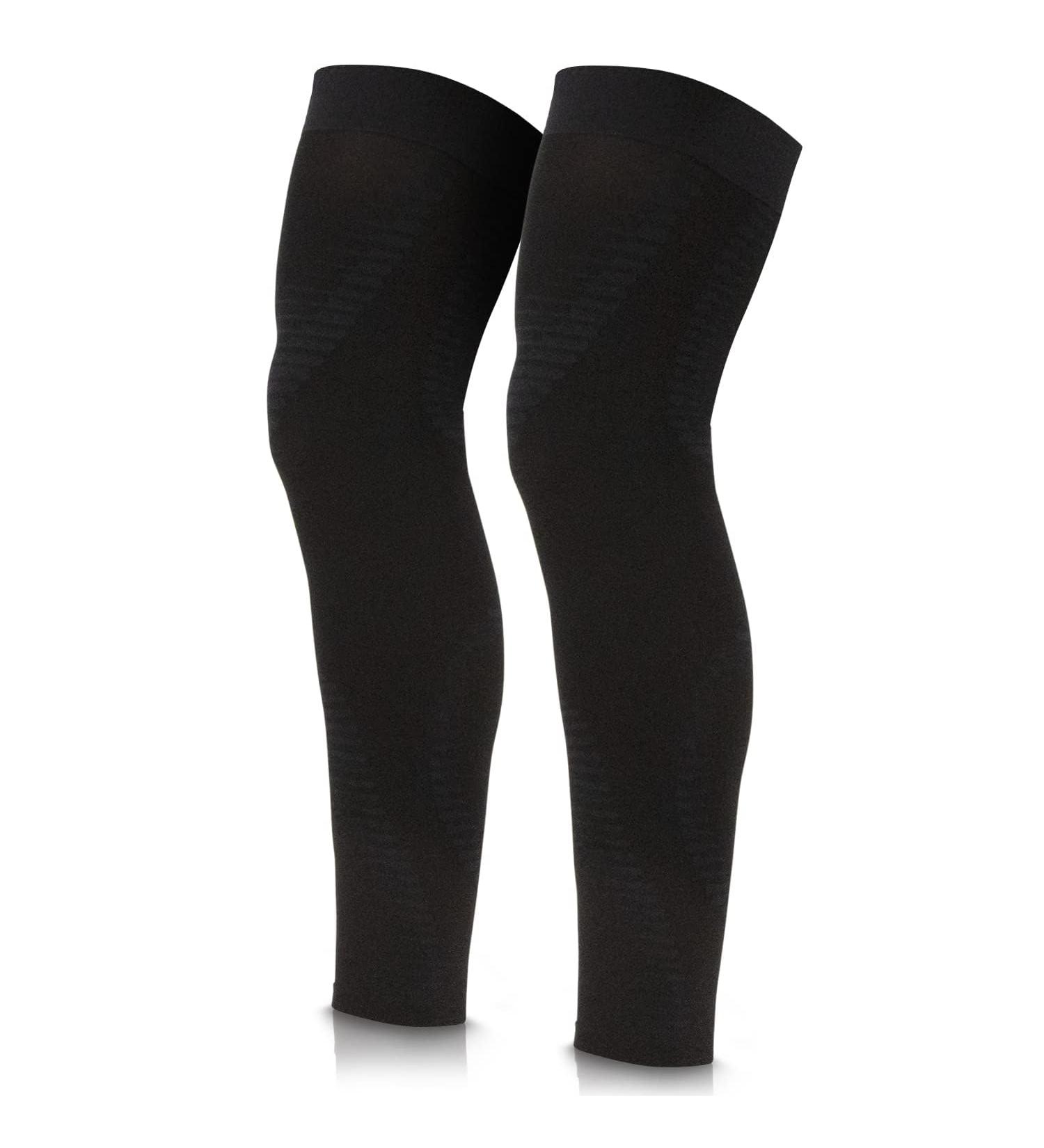 Vive Full Leg Compression Sleeves | Knee Calf & Thigh Support for Men & Women - Ideal for Basketball Football & Running - Medium Size for Shin Splints Relief - Buy Online on GoSupps.com