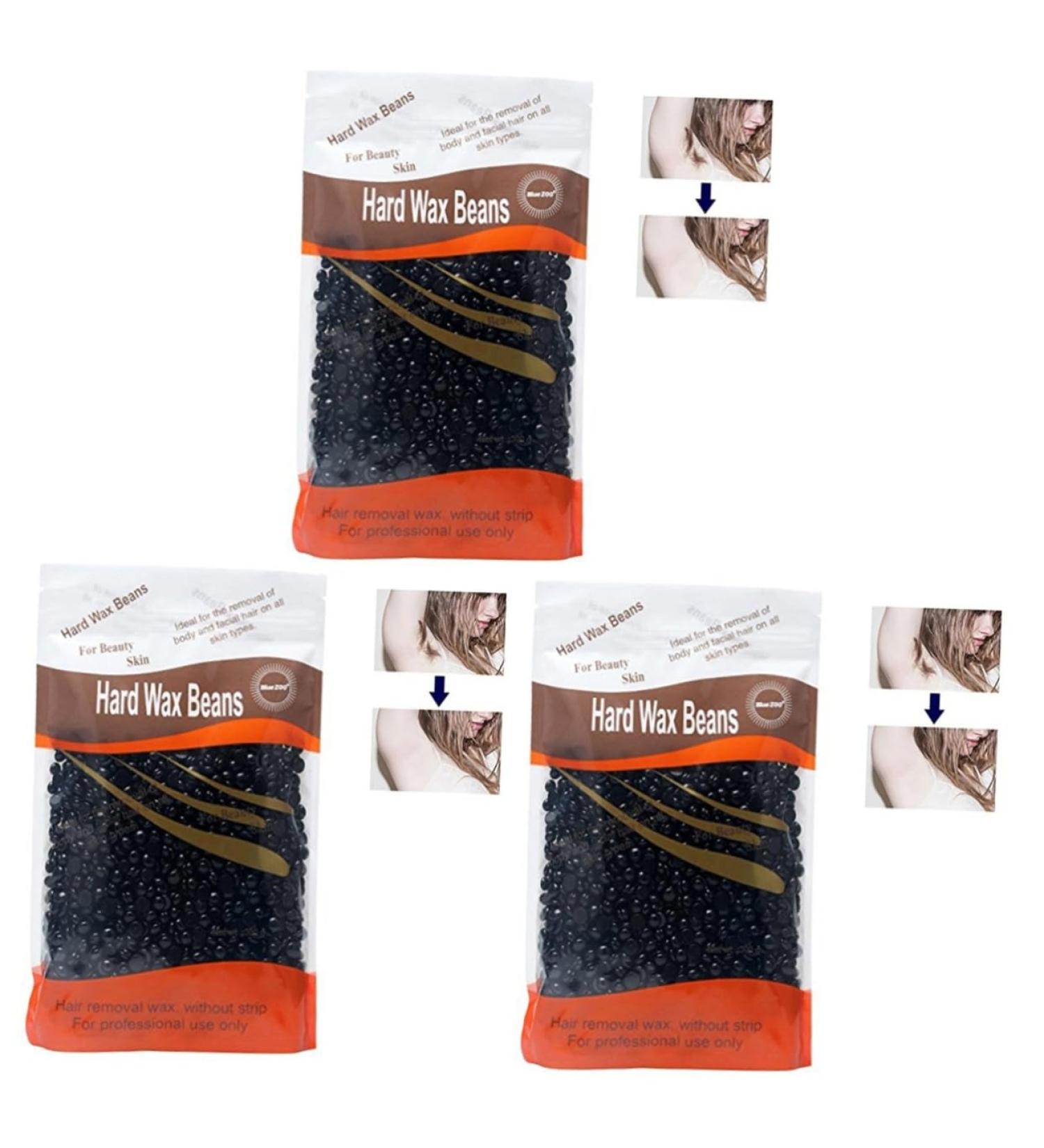 Minkissy 3-in-1 Bean Cat Figures: Fast Hair Removal Hard Wax Kit for Smooth Skin | International Shipping - Buy Online on GoSupps.com