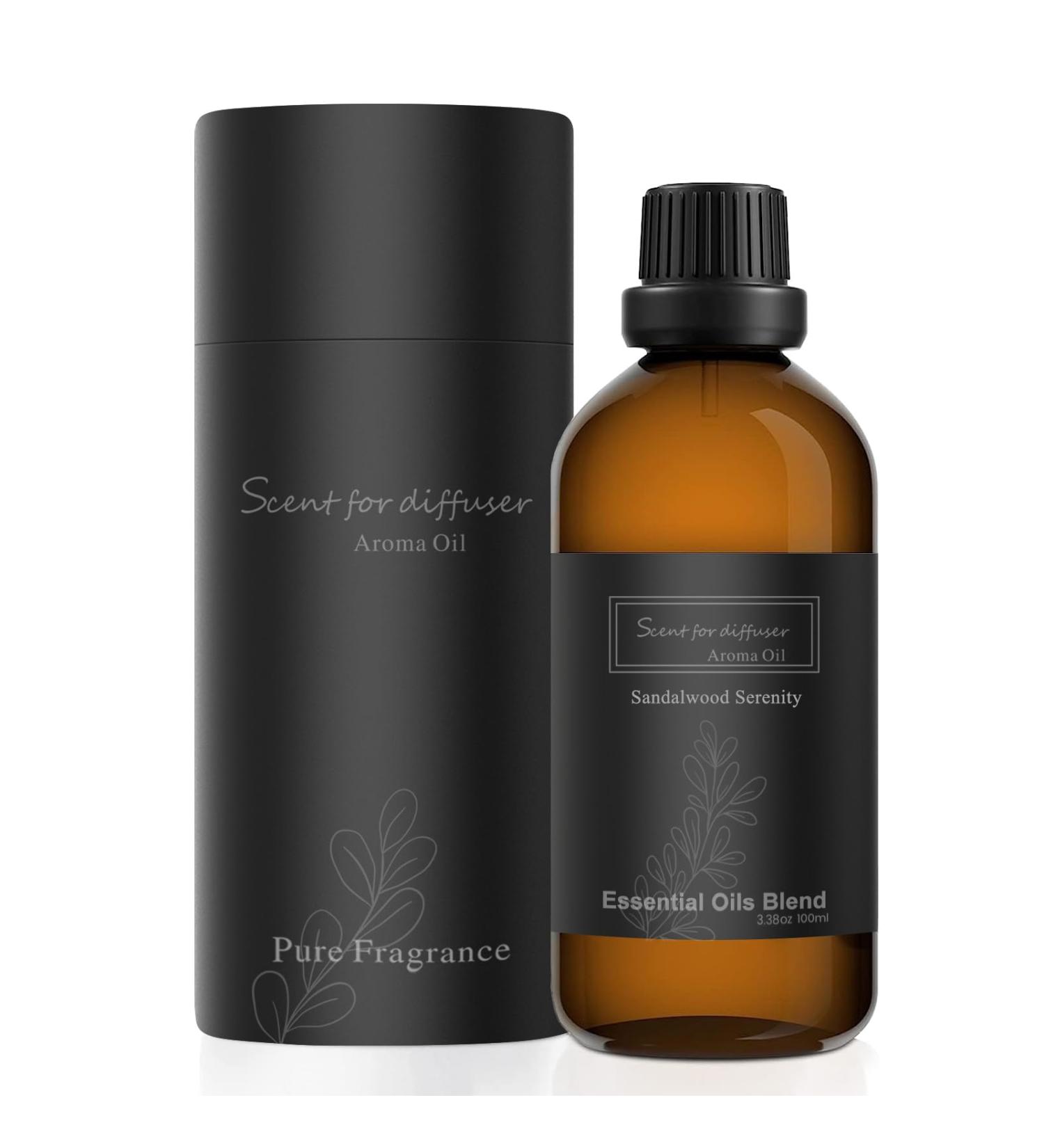 Hotel Collection Diffuser Oil - 100ML Natural Sandalwood Serenity Essential Oil for Home Luxury Scents & Aromatherapy Diffusers - Buy Online on GoSupps.com