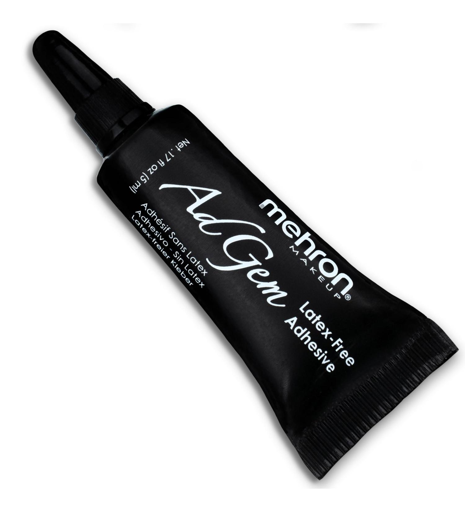 Mehron AdGem Adhesive | Latex-Free Rhinestone & Eyelash Glue | Body Adhesive .17 fl oz - Buy Online on GoSupps.com