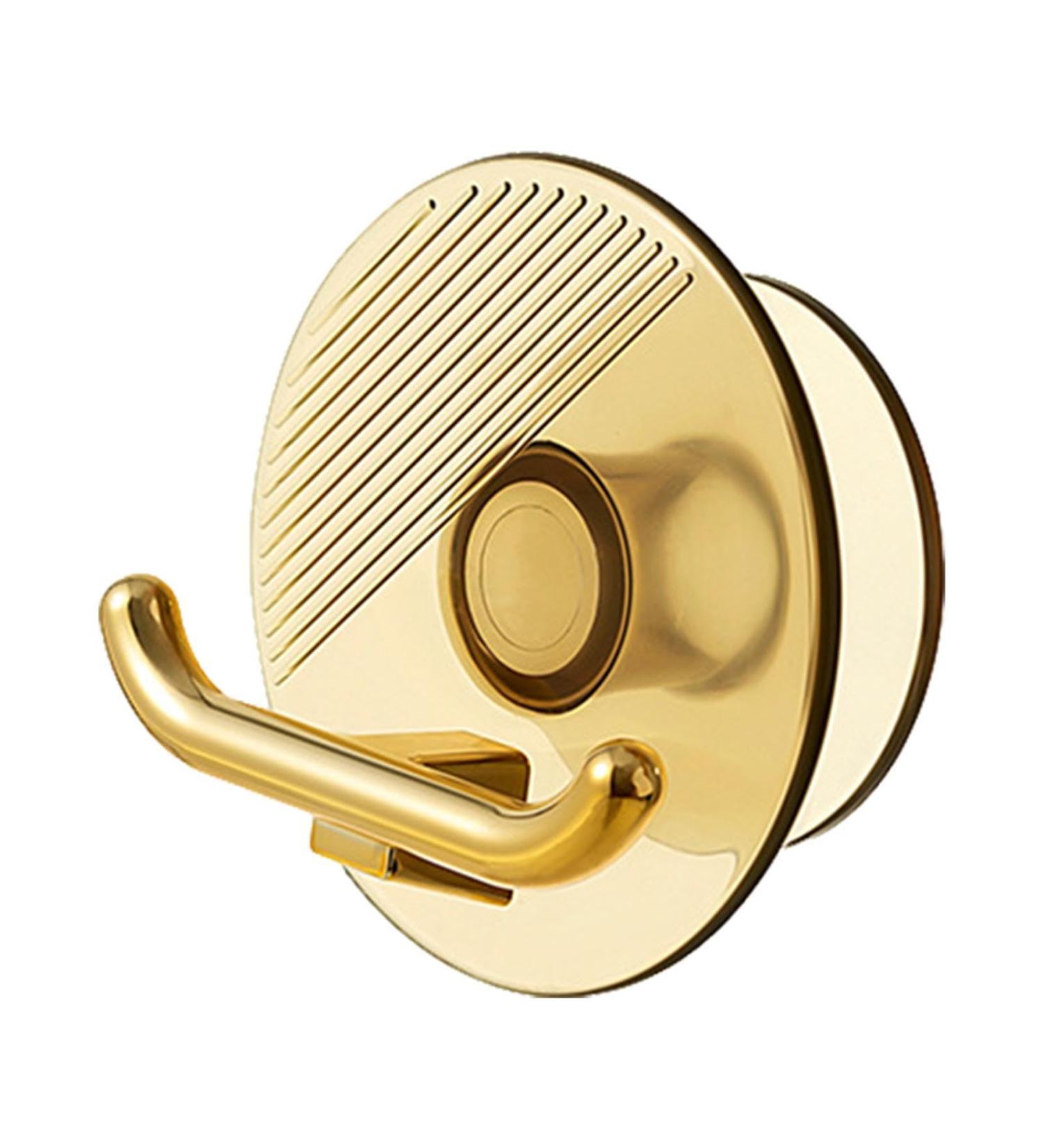 Fassme Plug-in Cable Holder | Self-Adhesive Organizer for Shower Key Kitchen Bathrobe | Transparent Brown Cable Hook & Toothbrush Holder - Buy Online on GoSupps.com