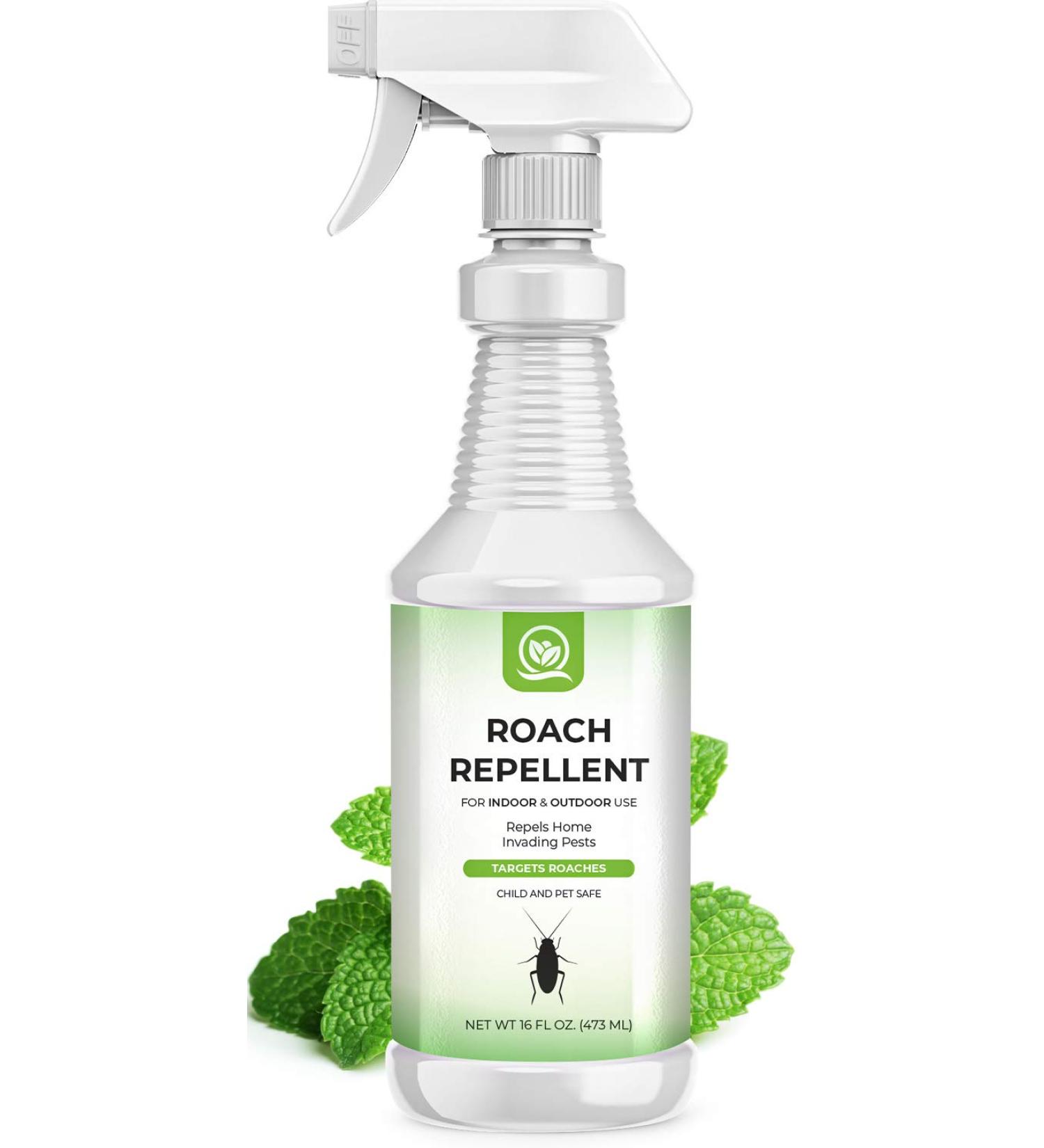 NATURAL OUST Peppermint Oil Roach Repellent Spray - Eco Friendly Indoor/Outdoor Control - Buy Online on GoSupps.com