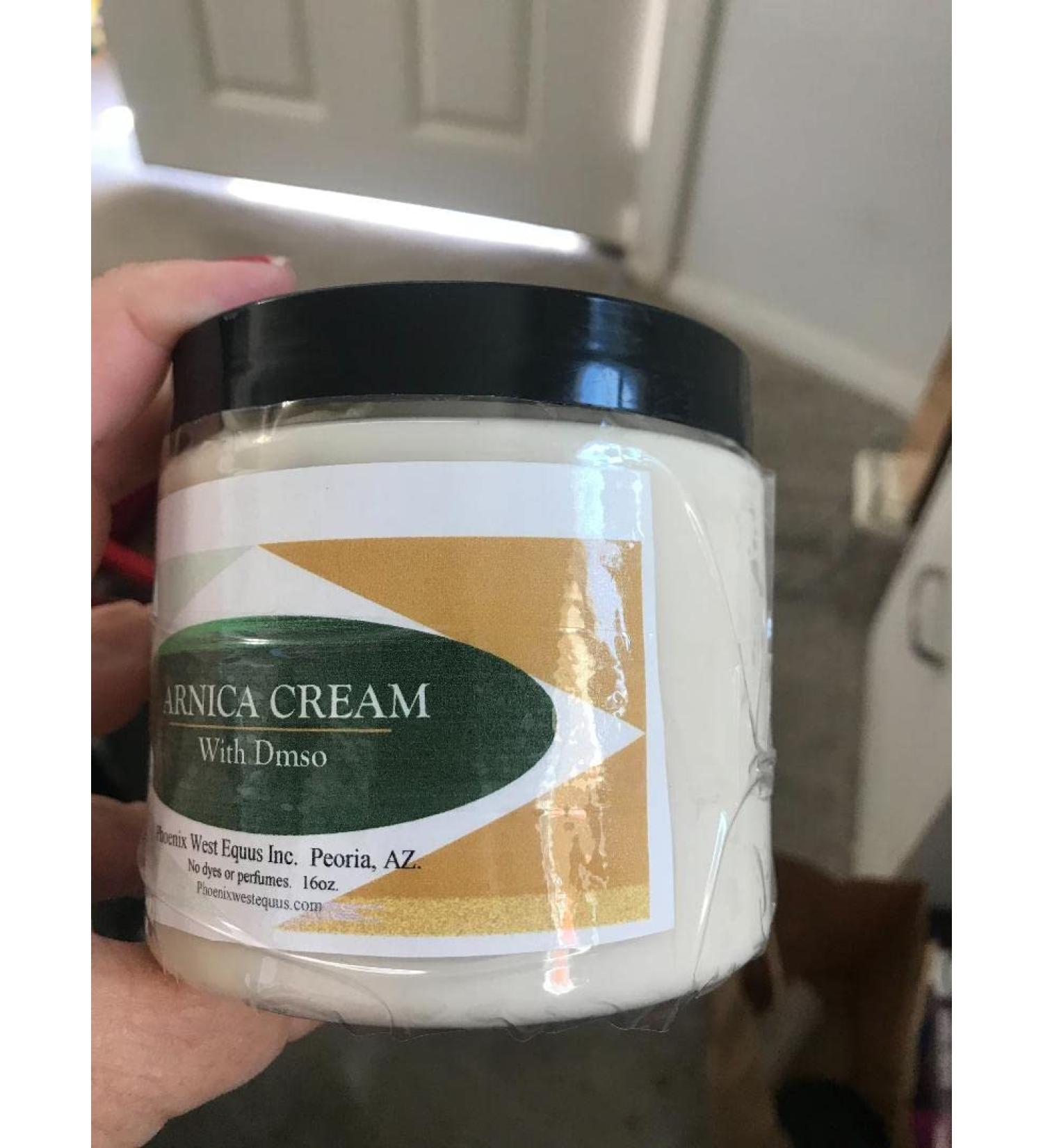 Arnica Cream with DMSO 16oz - Natural Pain Relief for Fast Healing - Buy Online on GoSupps.com