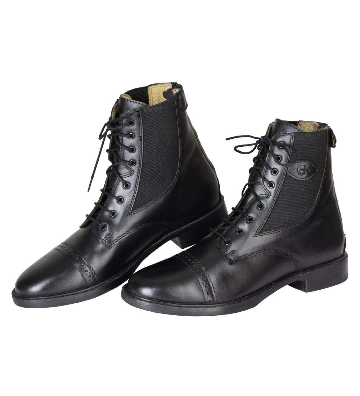 Kerbl Covalliero ankle boots Monaco lace-up ankle boots riding boots unisex 37 EU black