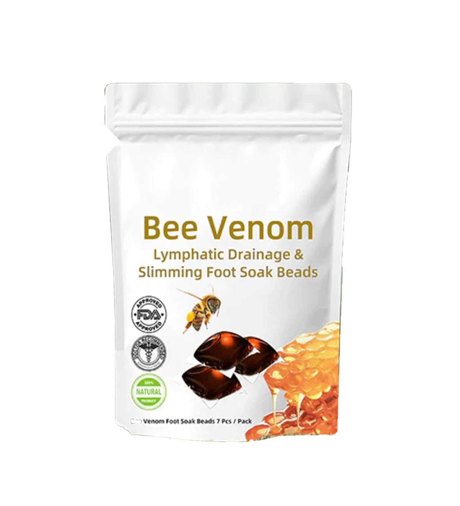 Diapason Bee Venom Lymphdrainage & Slimming Foot Soak Beads Luklmca Bee Venom Foot Soak Body Detox Foot Soak Beads For Women & Men Relief Relax (1PCS) - Buy Online on GoSupps.com