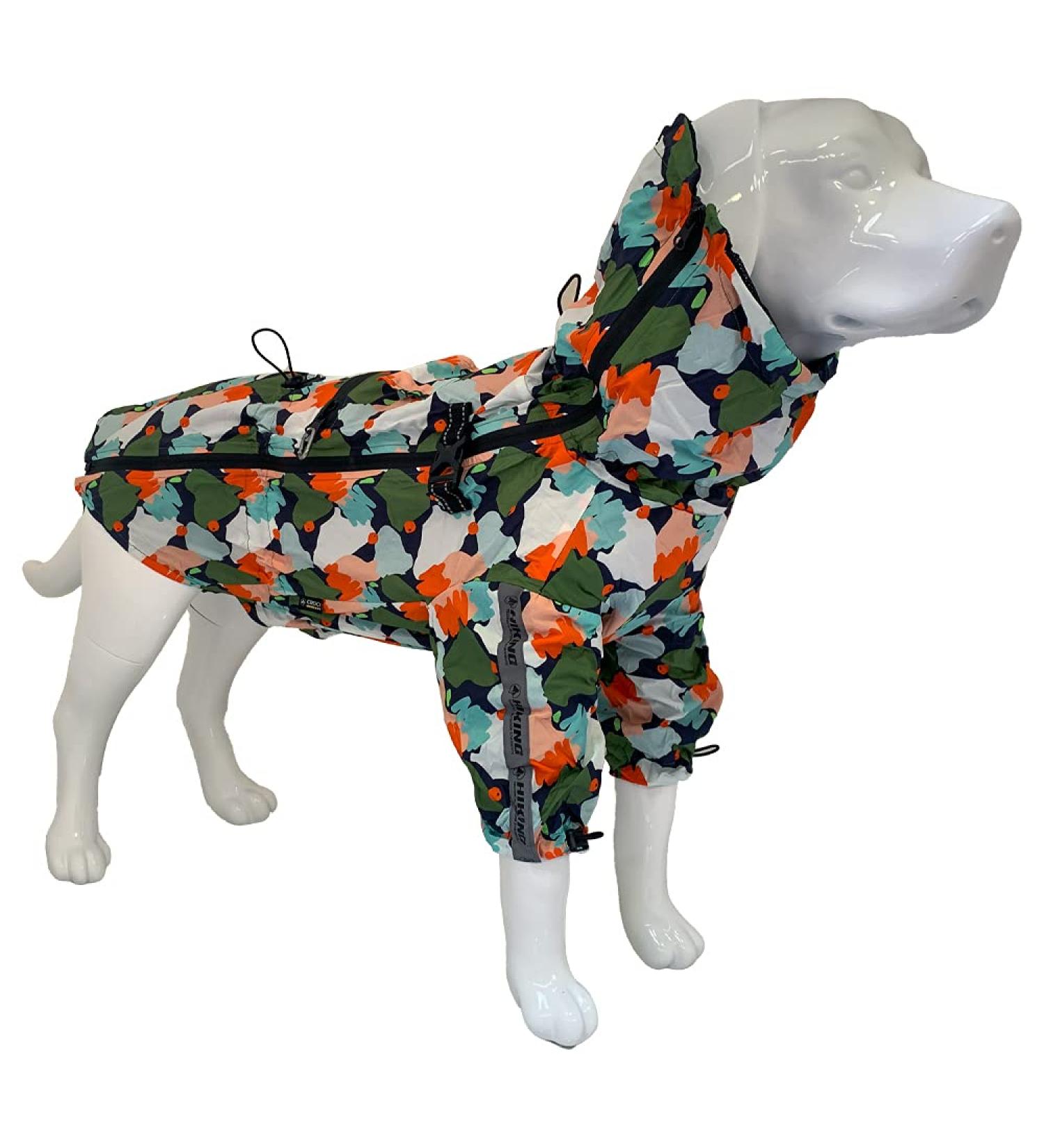 Buy Croci Hiking Raincoat for Dogs - Portable Go Harlequin Size 70 cm | International Shipping Available - Buy Online on GoSupps.com