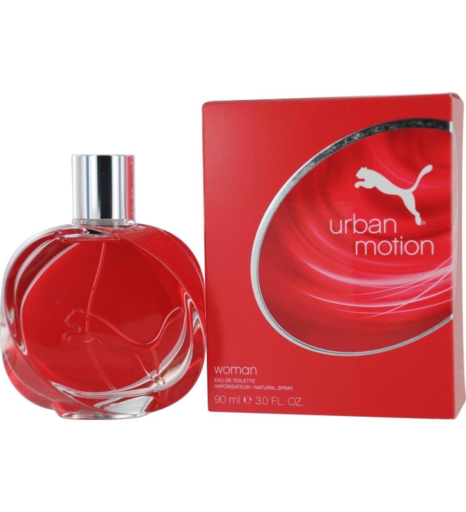 Puma Urban Motion By Puma For Women. Eau De Toilette Spray 3.0 Oz / 90 Ml