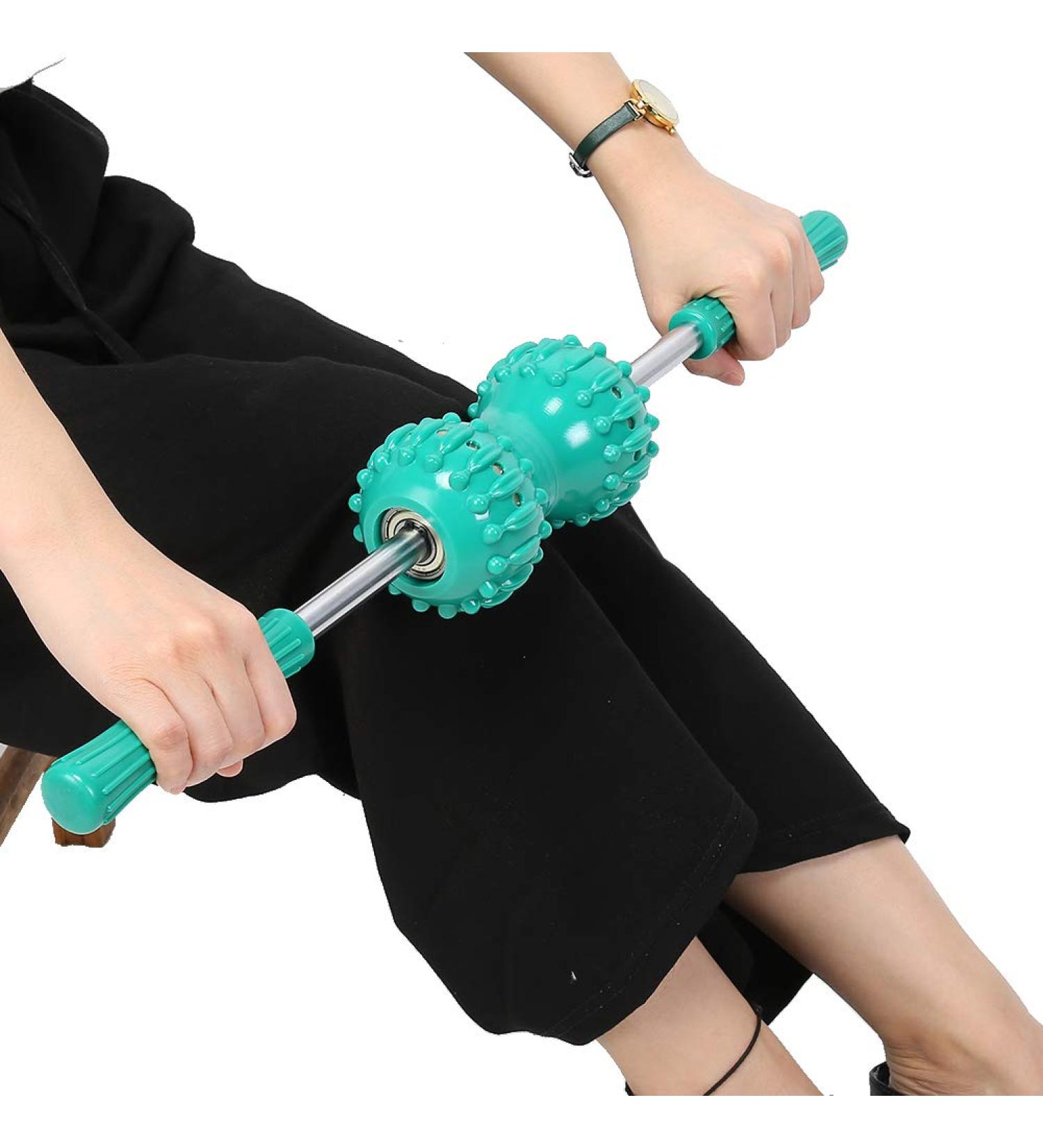 Multifunctional Magnetic Massage Roller - Acupressure Massager for Back & Shoulder Muscle Relief | Shop Internationally - Buy Online on GoSupps.com