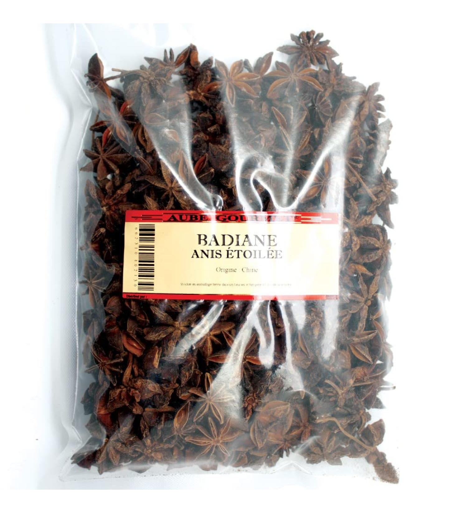 Aube Gourmet Star Anise (or Badiane) Whole in an economical 100-gram bag