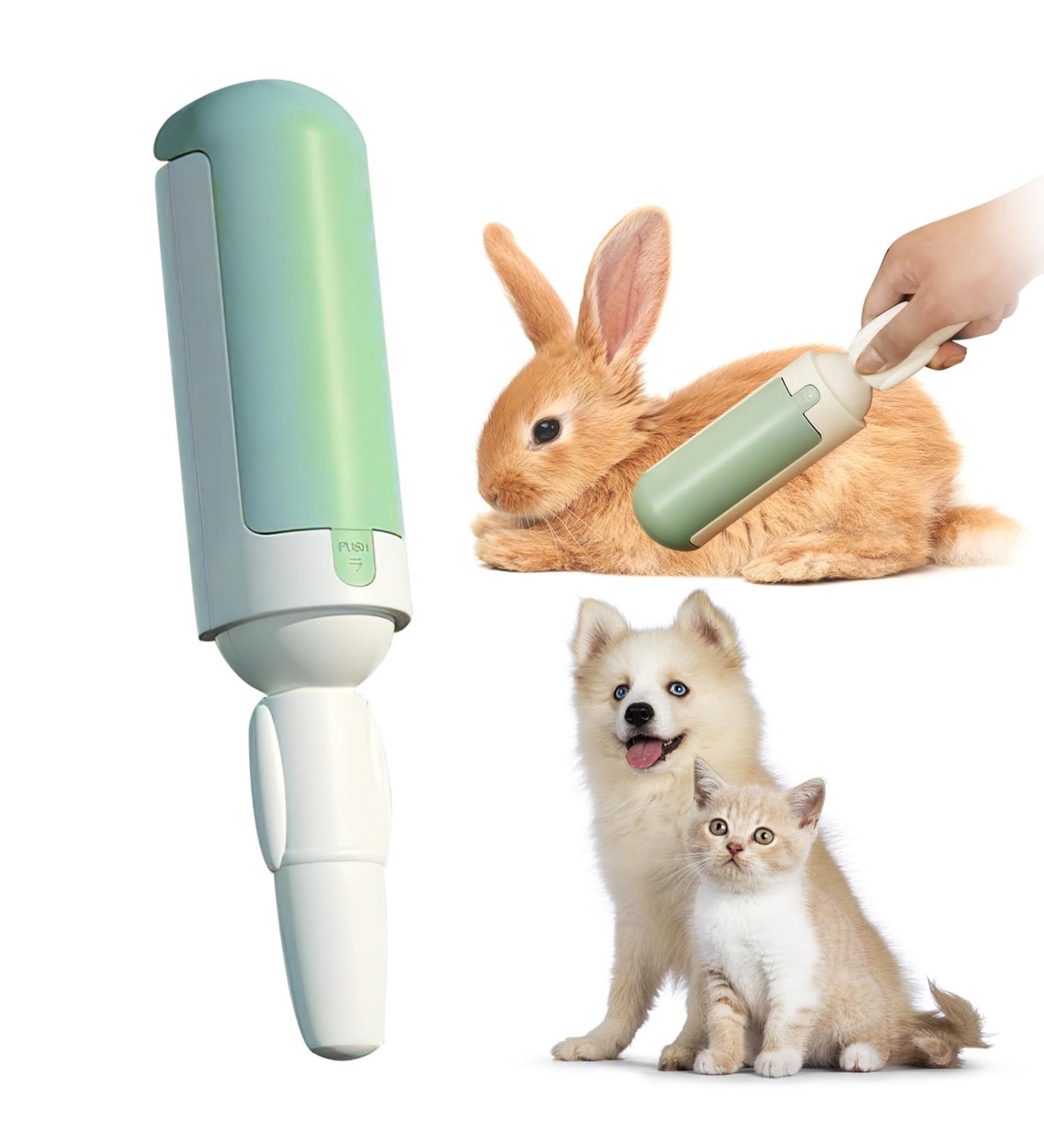 Waldspring Reusable Lint Roller - Effectively Remove Pet Hair from Clothing Carpets Sofas & More - Buy Online on GoSupps.com