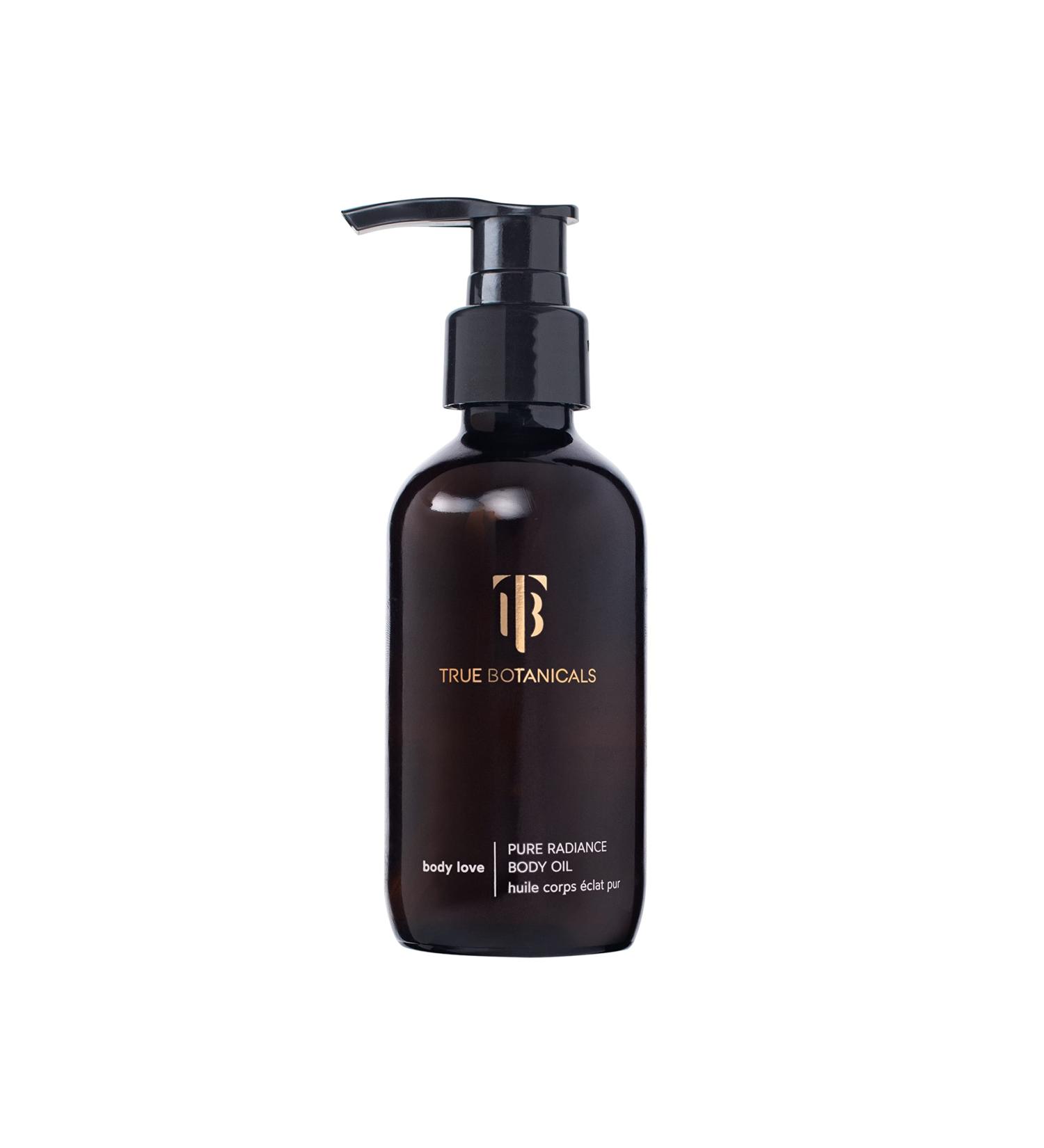 True Botanicals Organic Pure Radiance Body Oil | Clean Non-Toxic Natural Skincare - 3.9 fl oz | 114 ml - Buy Online on GoSupps.com