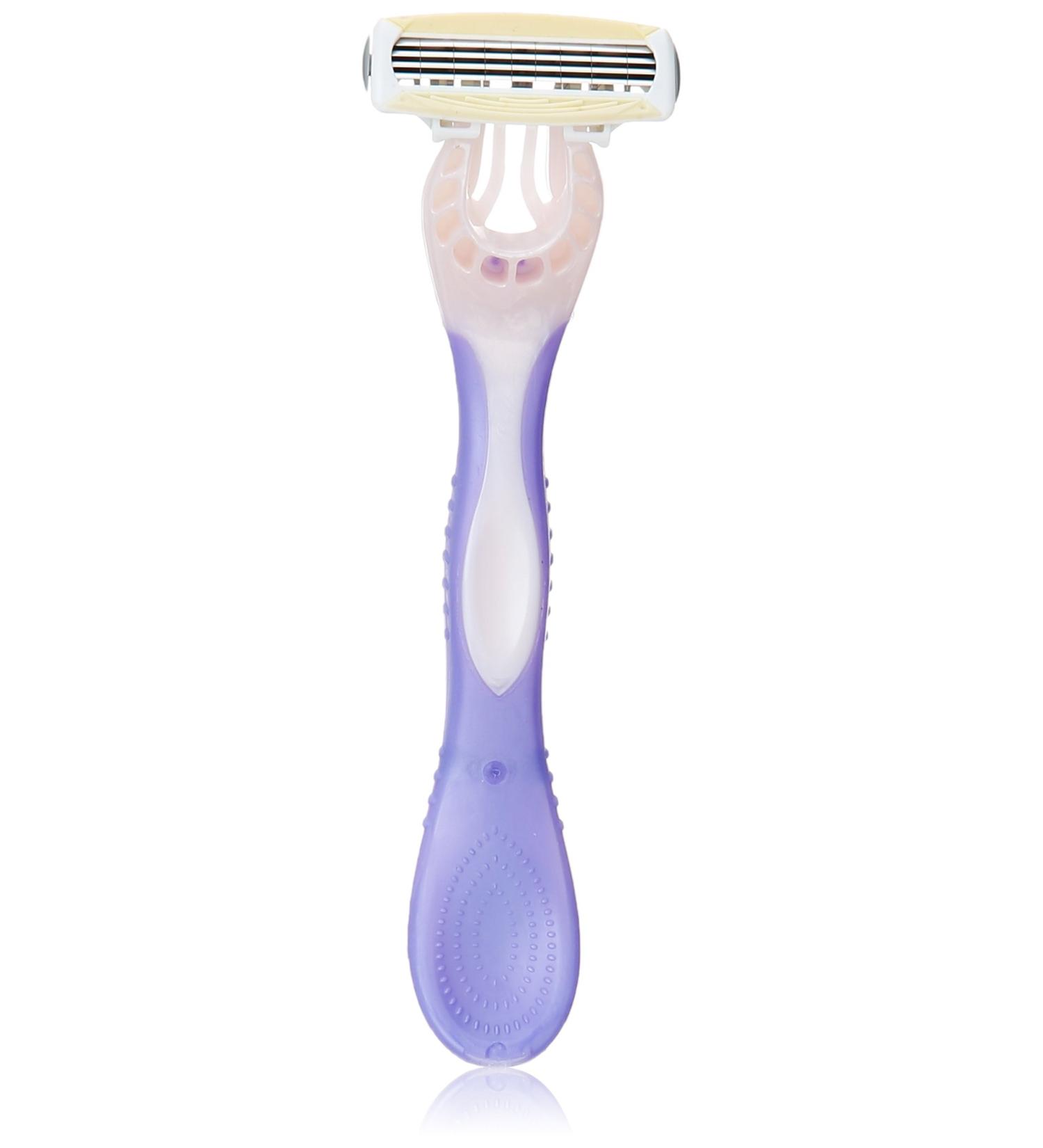 Schick Quattro for Women Disposable Razors - Sensitive Skin - 3 Count, Pack of 2 - Buy Online on GoSupps.com