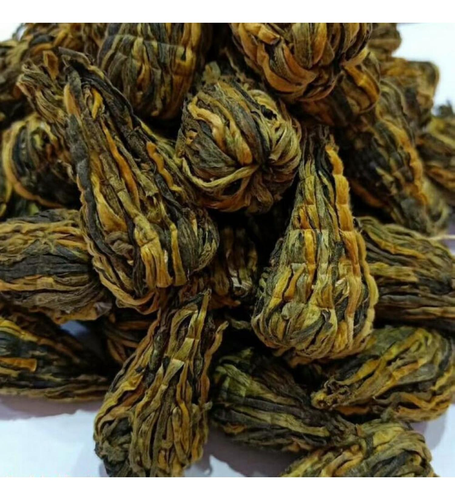 Yunnan Black Tea Handmade gold silk pagoda gold bud honey fragrance 125g*4 - Buy Online on GoSupps.com