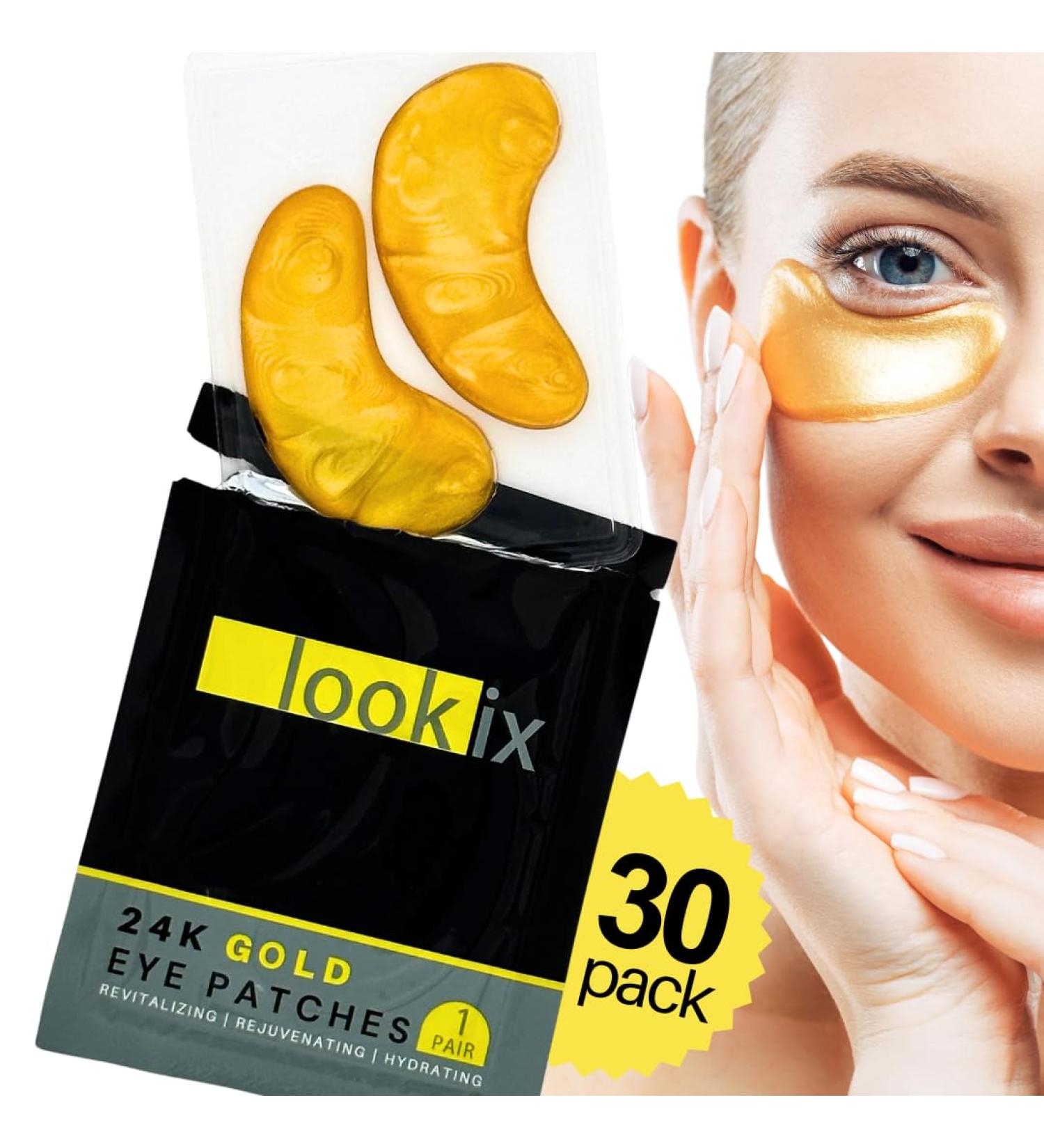 Under Eye Patches for Puffy Eyes & Dark Circles - 30 Pairs | Reduce Eye Bags - Shop Internationally - Buy Online on GoSupps.com