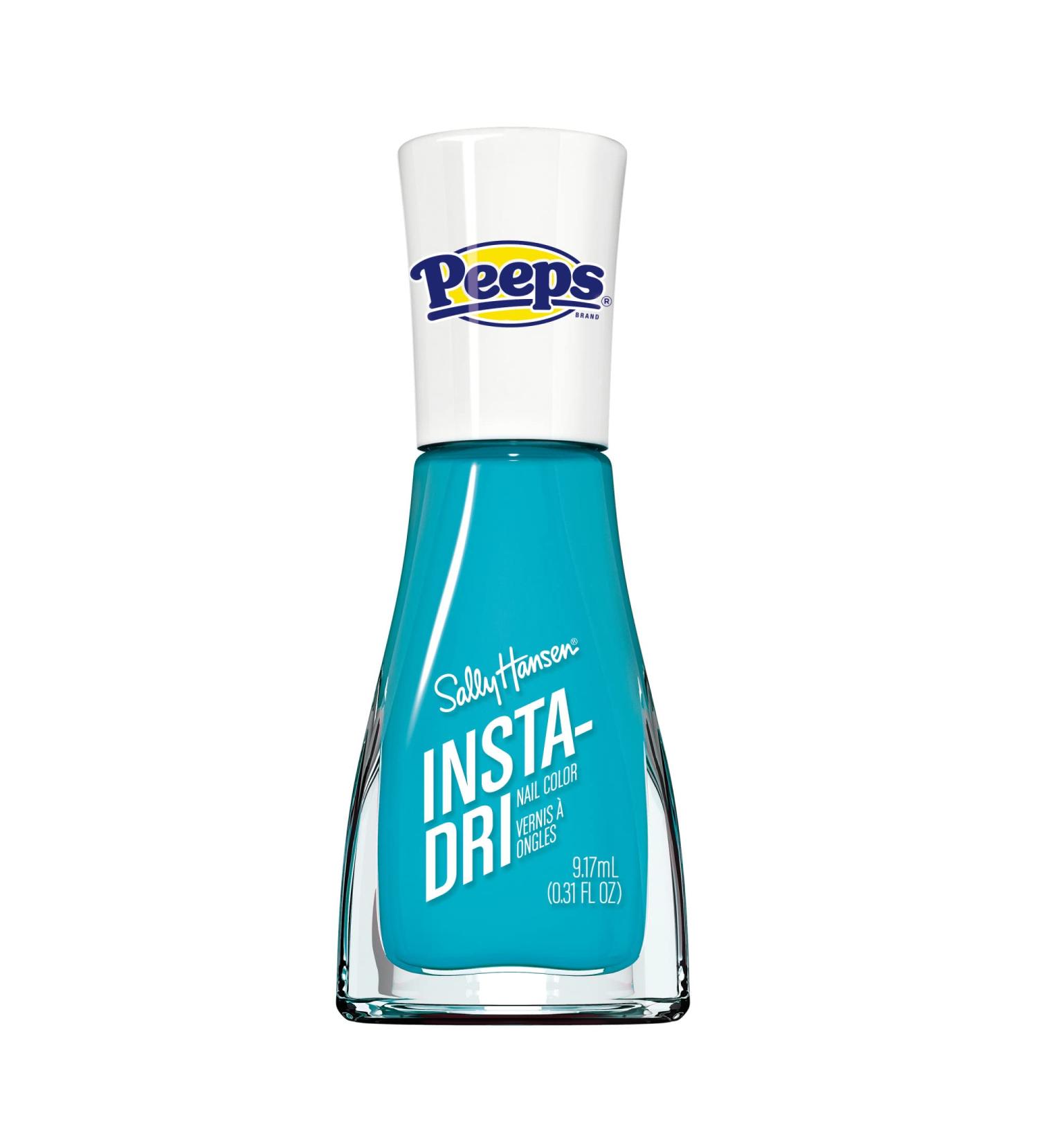 Sally Hansen Insta Dri Fast Dry Nail Polish PEEPS Blue 0.31 fl oz - Quick Drying Formula (Pack of 1) - Buy Online on GoSupps.com