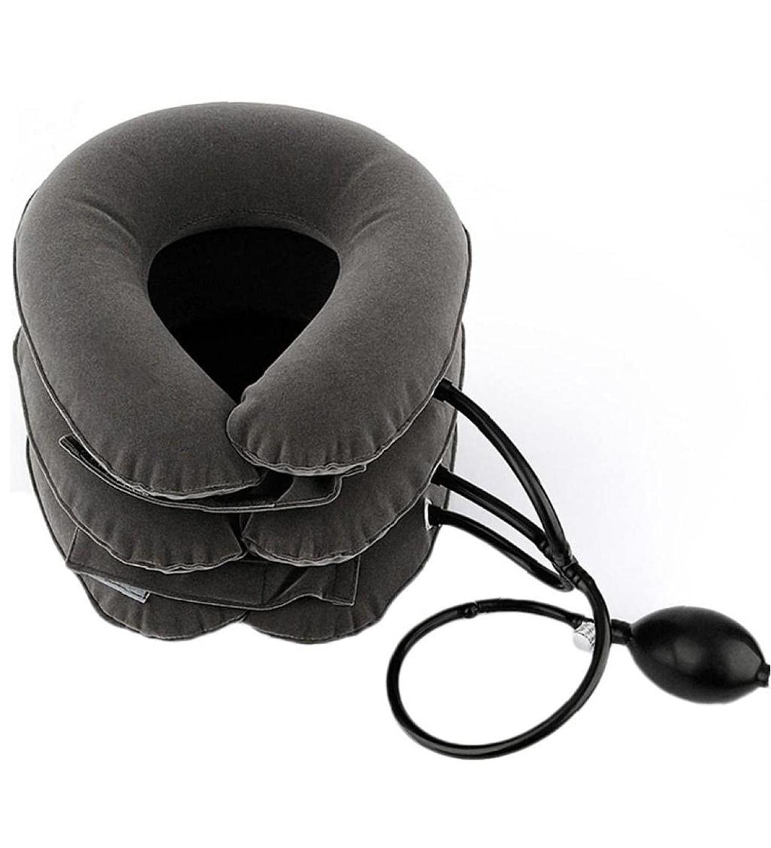 Tosssper Neck Traction Device & Inflatable Cervical Collar - Pain Relief & Support for Head & Neck Health - Buy Online on GoSupps.com