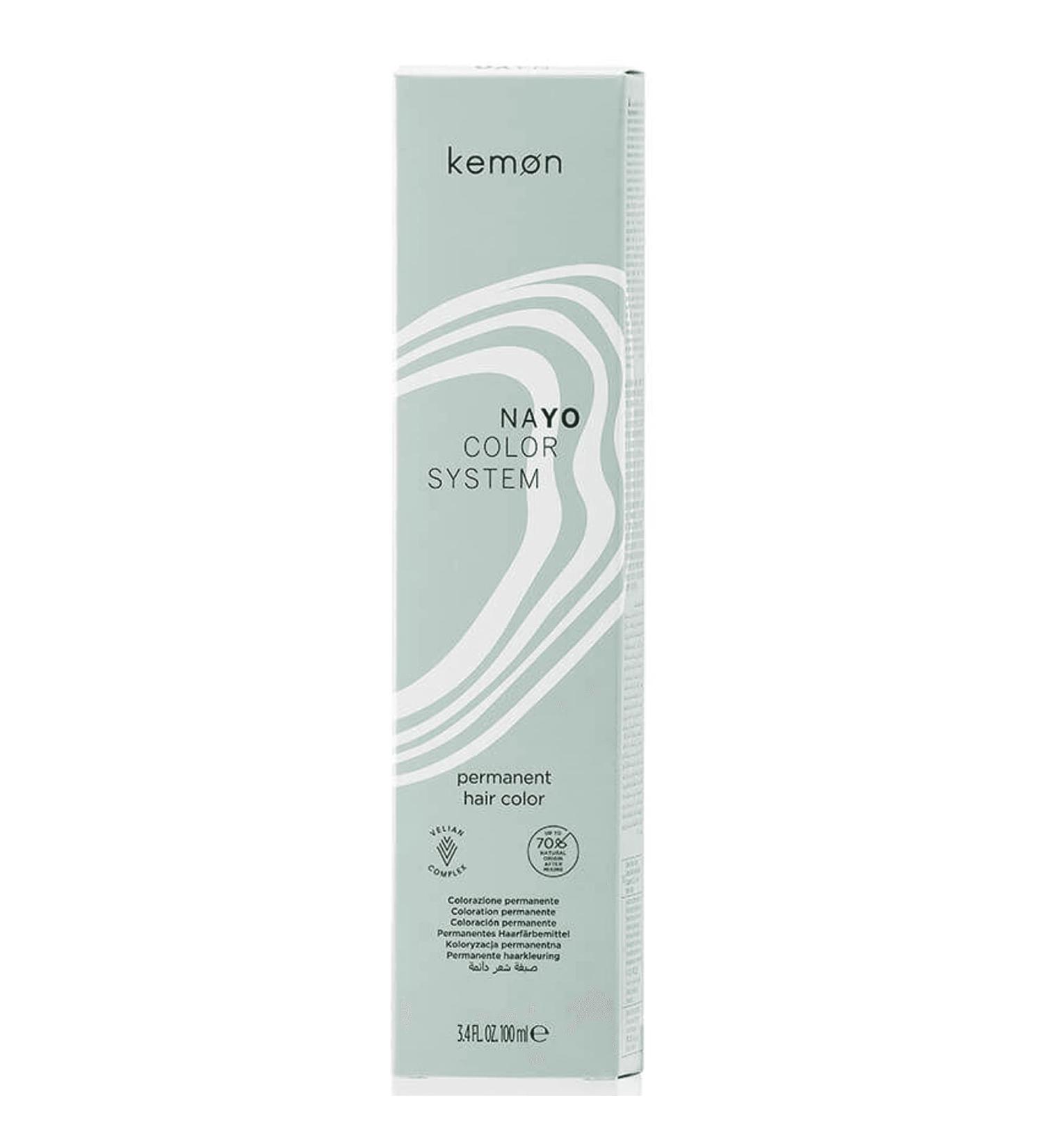 Kemon Nayo Permanent Hair Colour - 7.04 Copper Natural Blonde 50ml - Buy Online on GoSupps.com