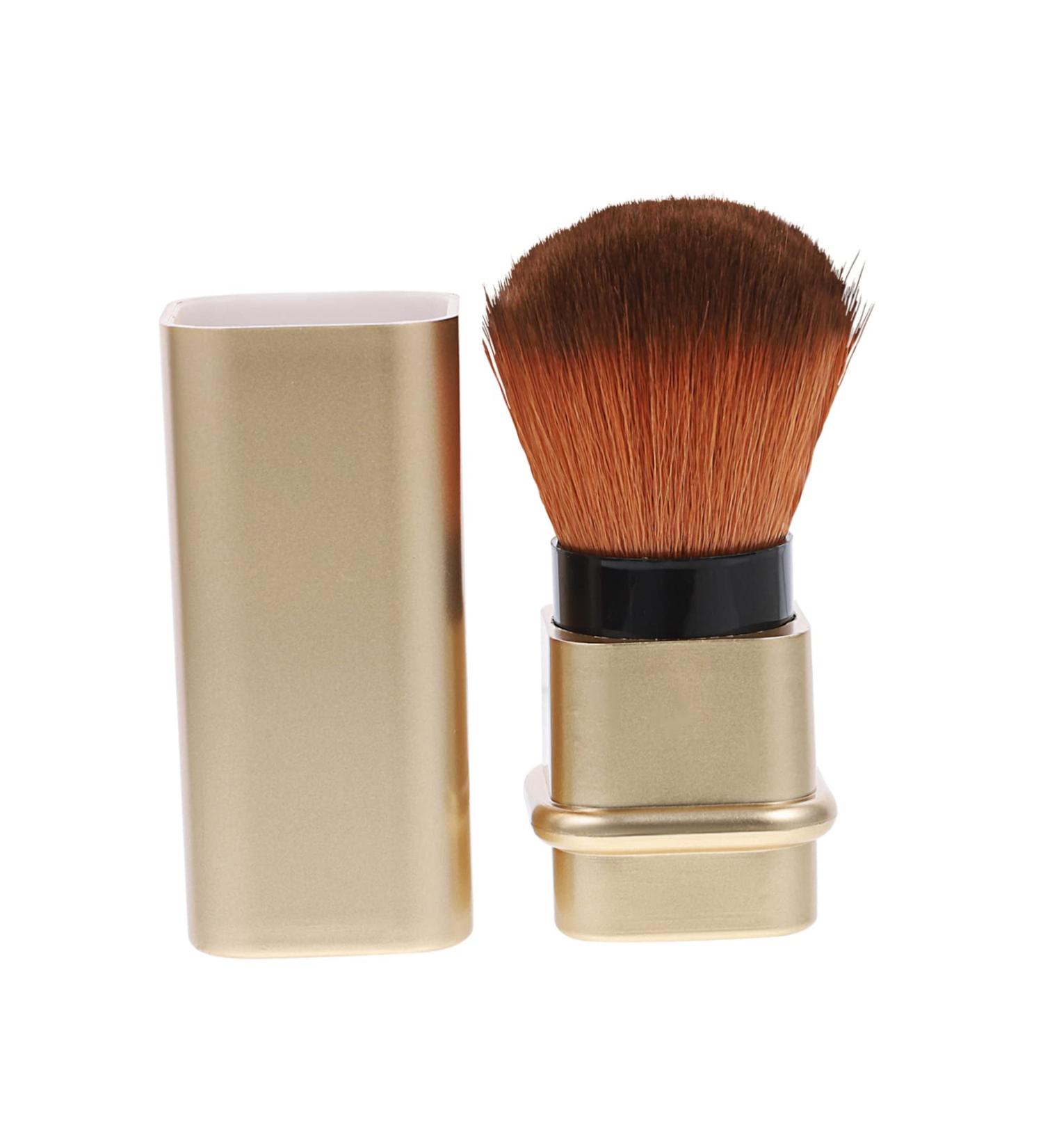 Didiseaon Professional Makeup Brush Cosmetics Brush Fashion Blush Brush Makeup Powder Brush Highlight Miss Banana Clip 2.7*2.7cm Golden - Buy Online on GoSupps.com