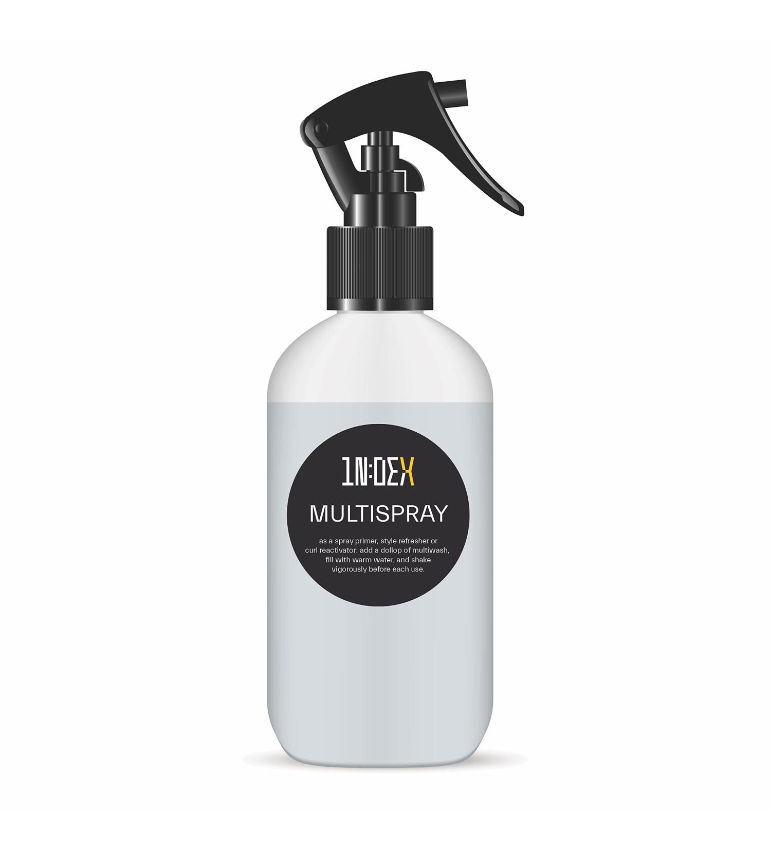 Index Multispray Spray Primer Curl Refresher & Re-styler Bottle - Buy Online on GoSupps.com