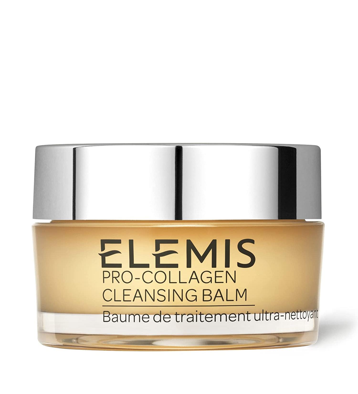 ELEMIS Pro-Collagen Cleansing Balm 0.7 Fl Oz - Nourishing Treatment Balm, Facial Mask, Makeup Remover | Deeply Cleanses, Soothes, Calms & Removes Impurities - Buy Online on GoSupps.com