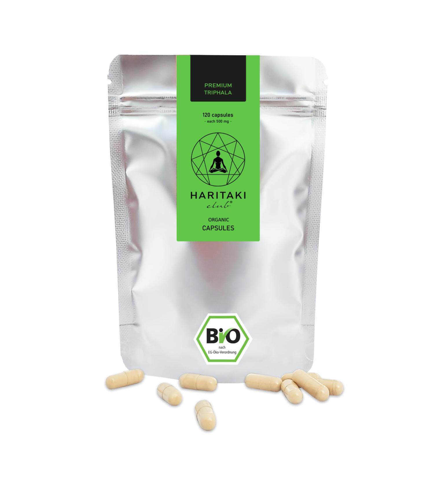 Buy Bio Triphala Capsules (120 pcs) - Natural Digestive Health & Detox - International Shipping Available - Buy Online on GoSupps.com