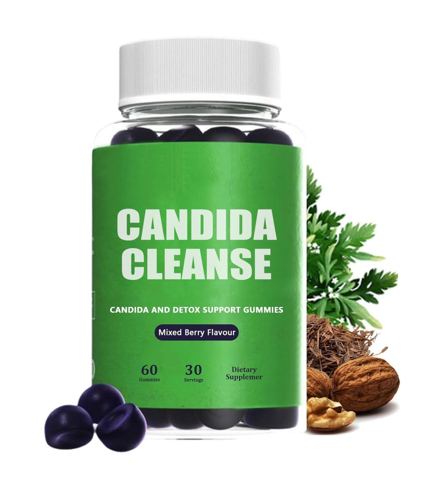 Cleanse Gummies 10-in-1 Advanced Formula with Black Walnut PAU D'Arco & Wormwood Non-GMO 60 Gummies - Buy Online on GoSupps.com